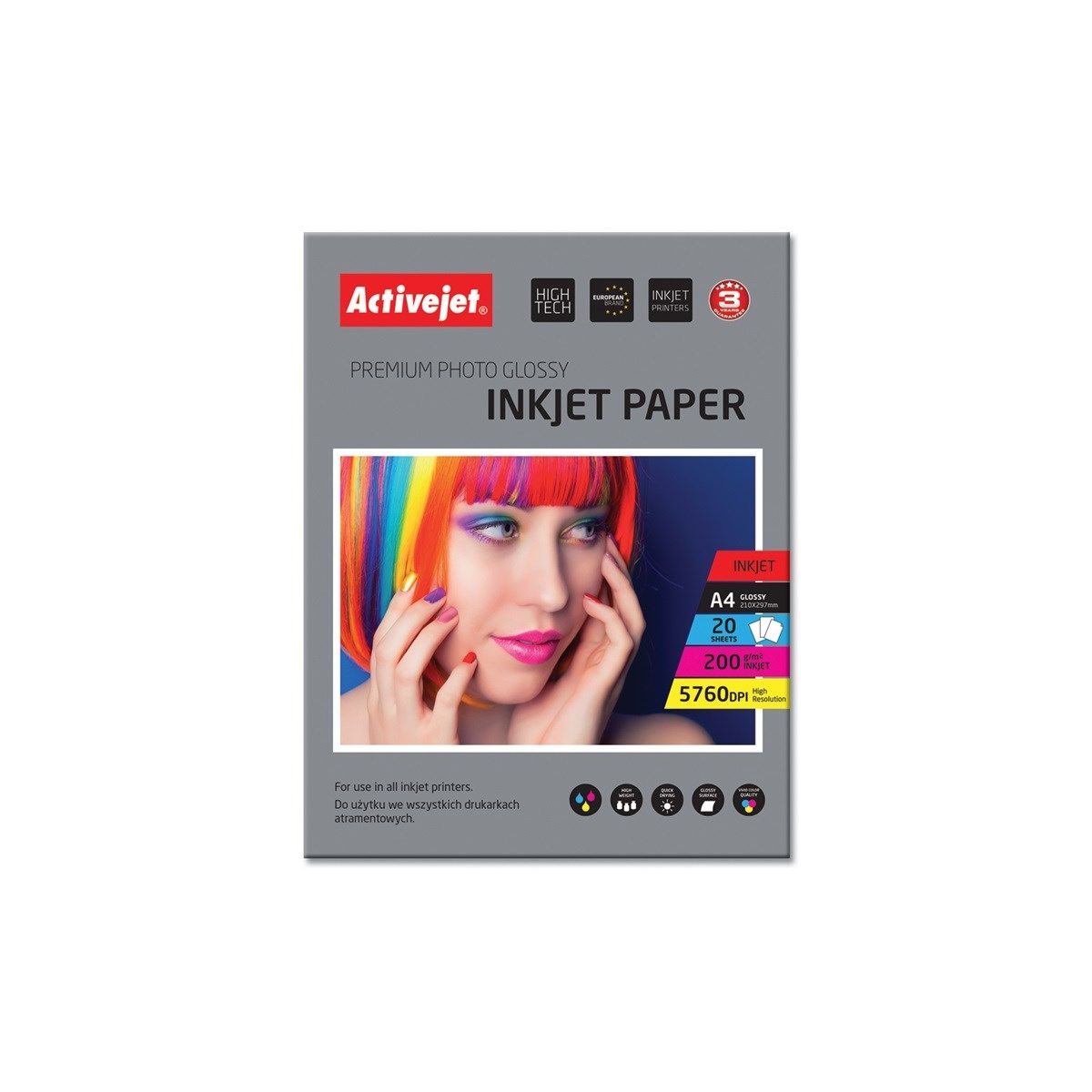 Papier foto AP4-200G20 Activejet (EXPACJPAP0010)