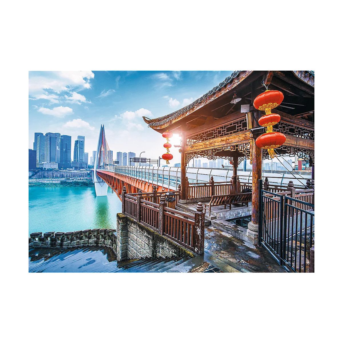 Puzzle Trefl Chongqping, Chiny 1000 el. (10721)