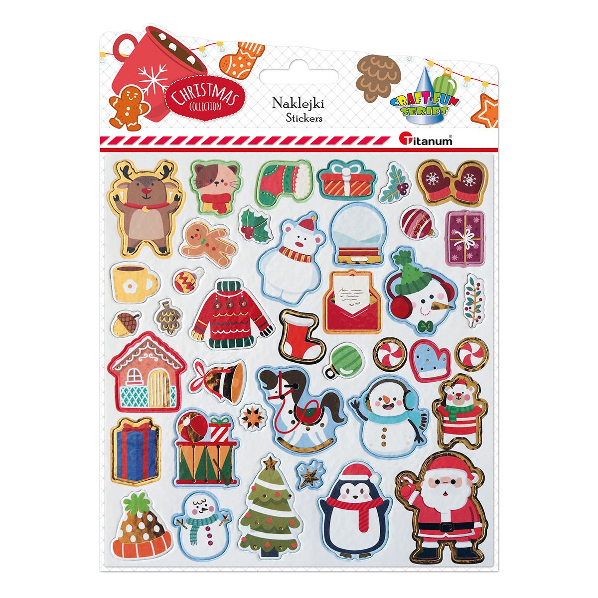 Naklejka (nalepka) Craft-Fun Series Titanum (24ESD030-3)