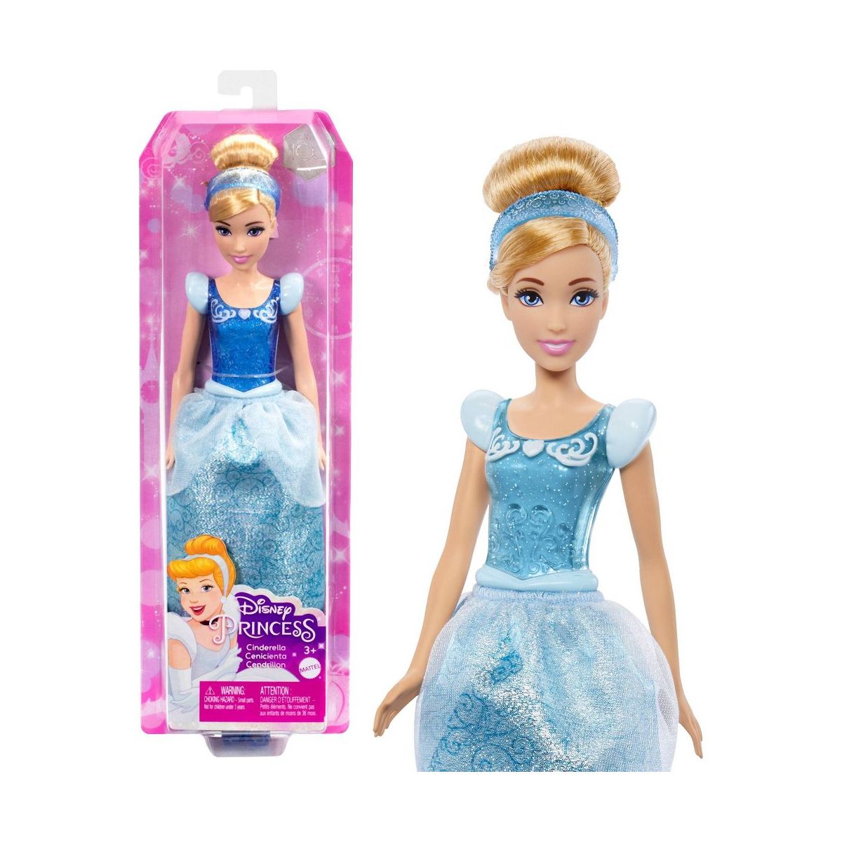 Lalka Mattel Disney księżniczka Kopciuszek [mm:] 290 (HLW06)