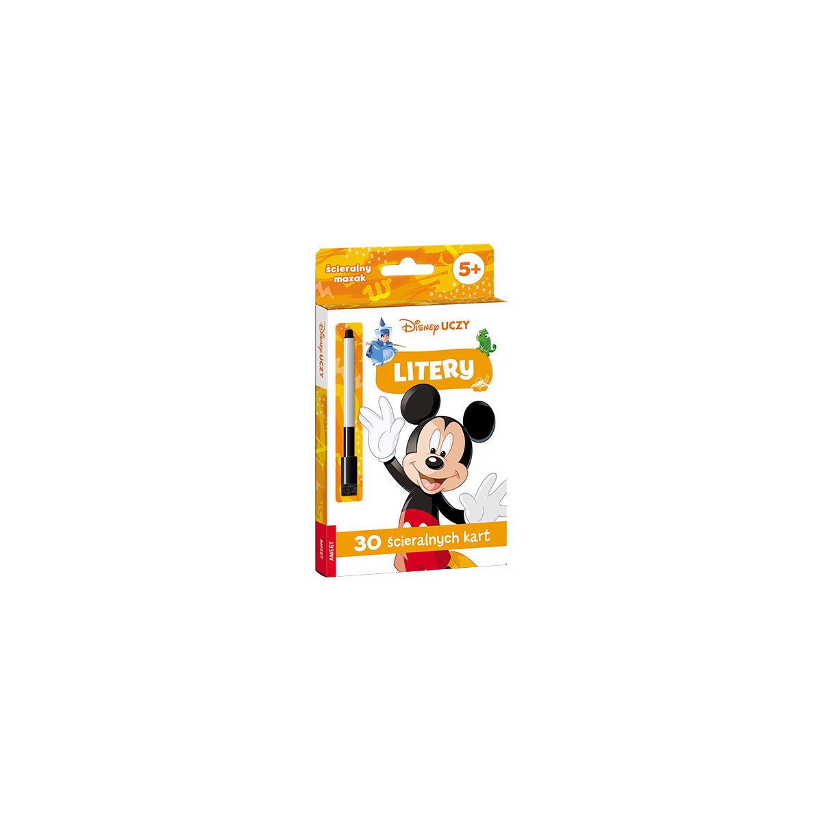 Książeczka edukacyjna Ameet Disney Uczy. Litery. Karty (UMK 9302)