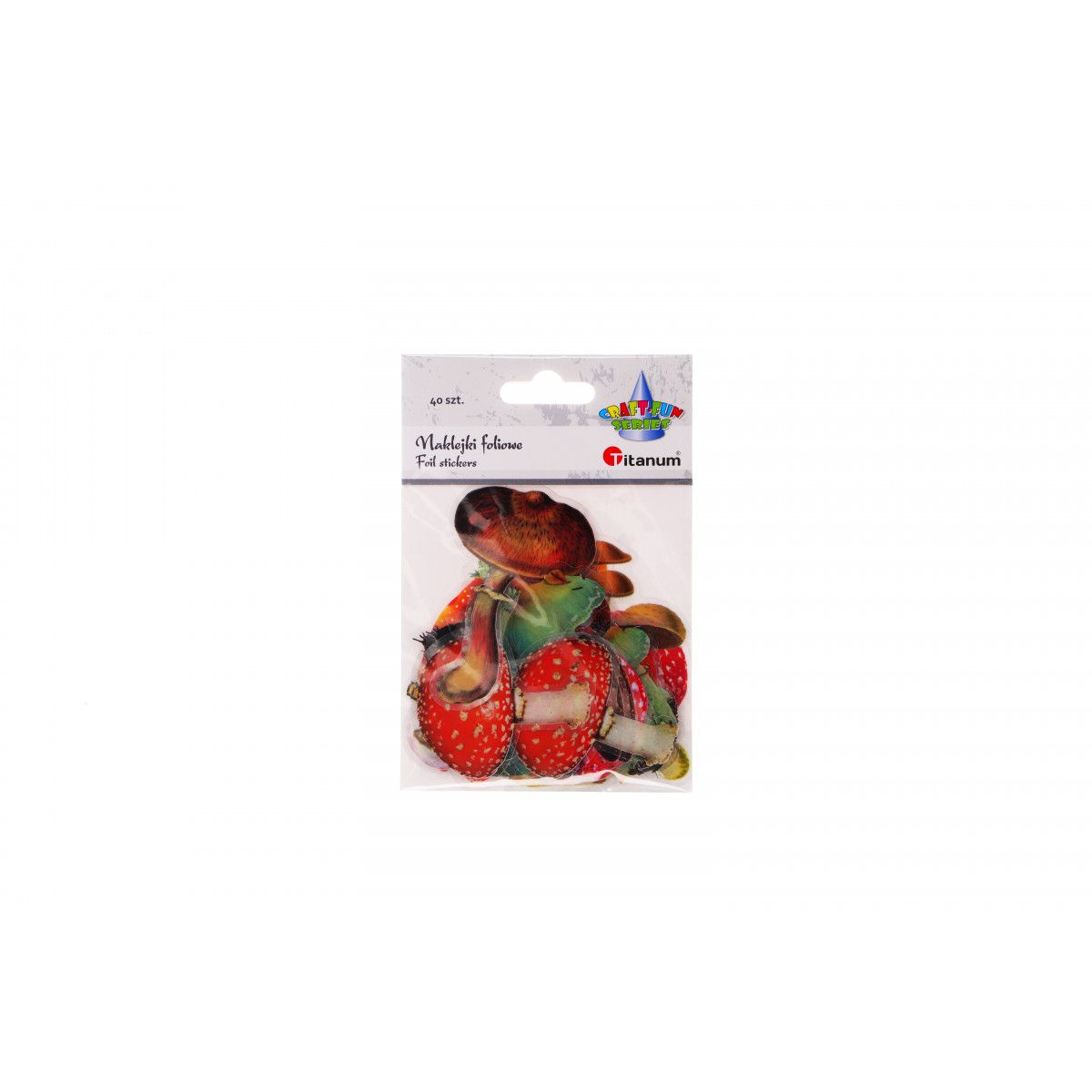 Naklejka (nalepka) Craft-Fun Series Grzyby foliowe Titanum (25MD010)