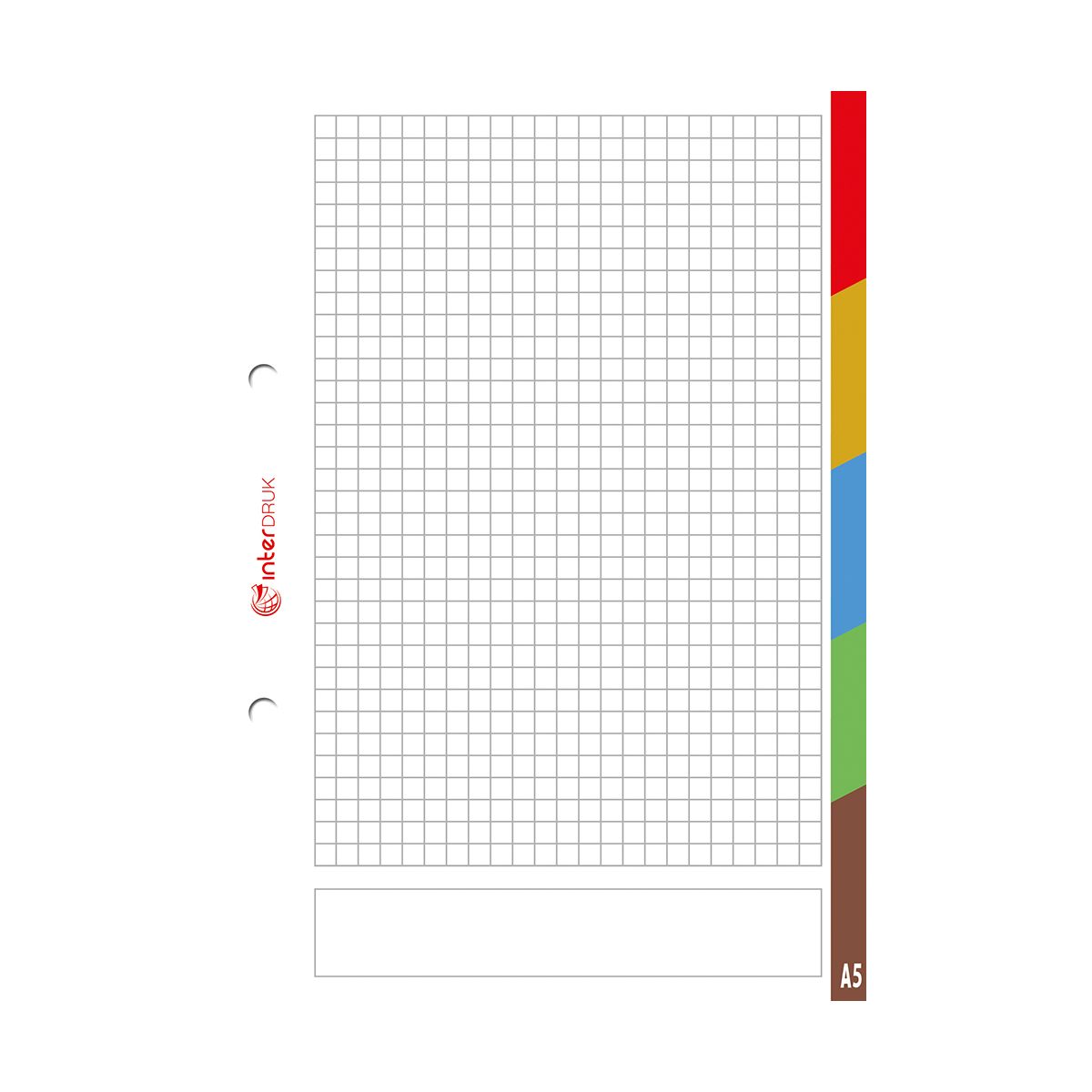 Wkład do segregatora Interdruk A5 (WKDOSEA550REG)