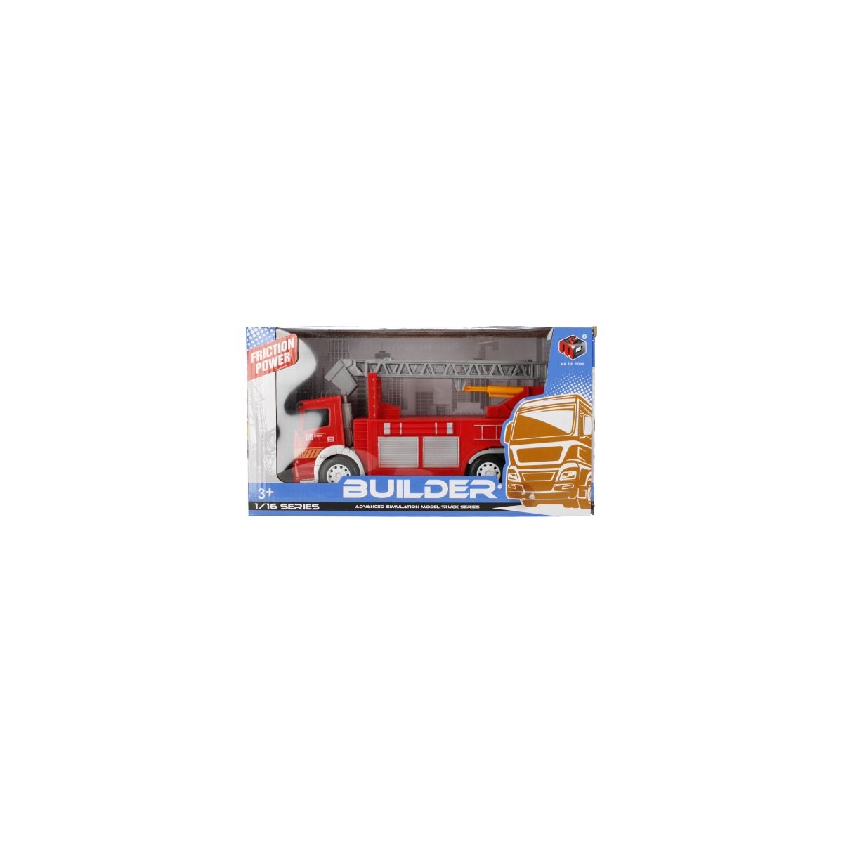 Samochód strażacki Mega Creative 28cm (500166)