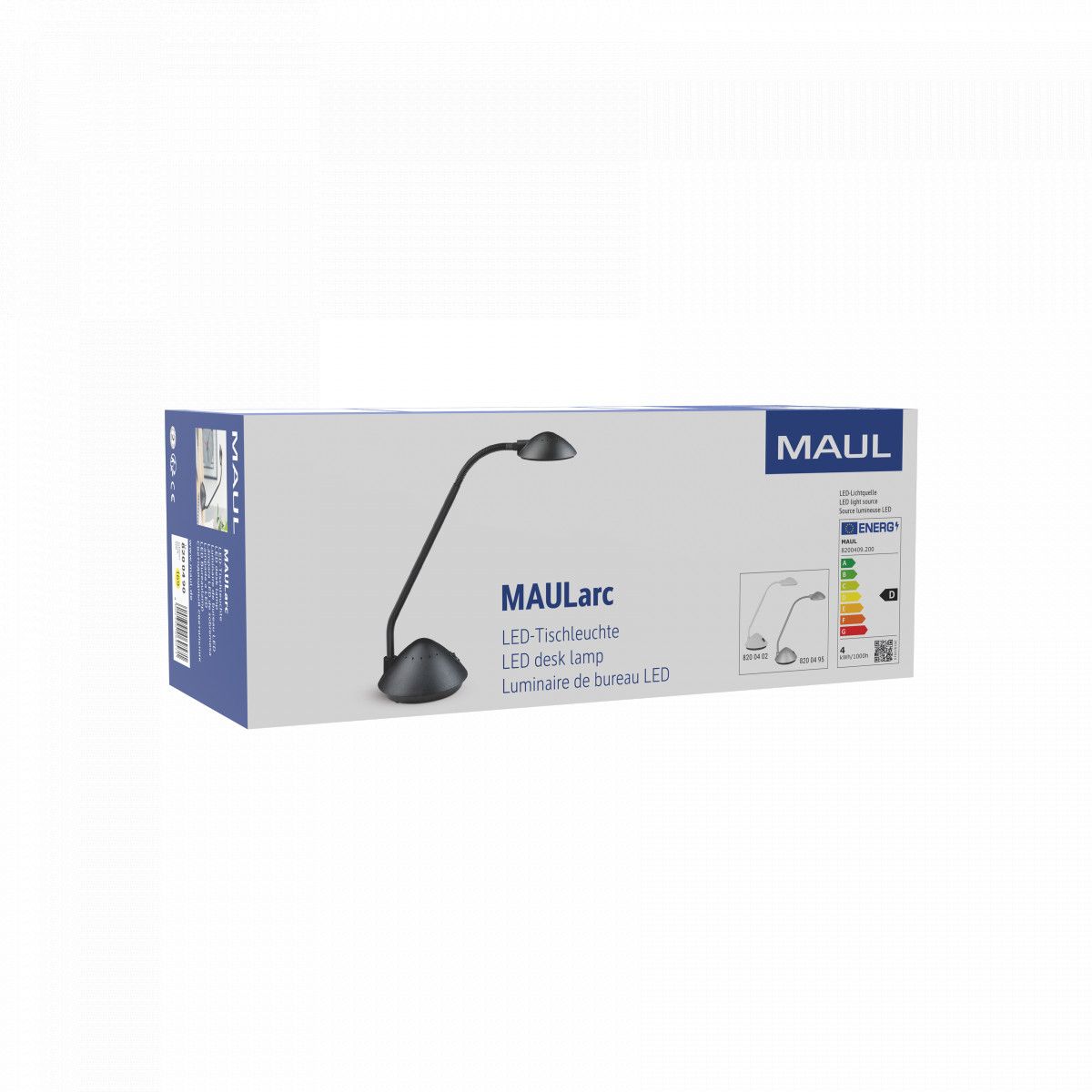 Lampka biurowa LED MAULarc SREBRNA Maul (82004/95 ML)