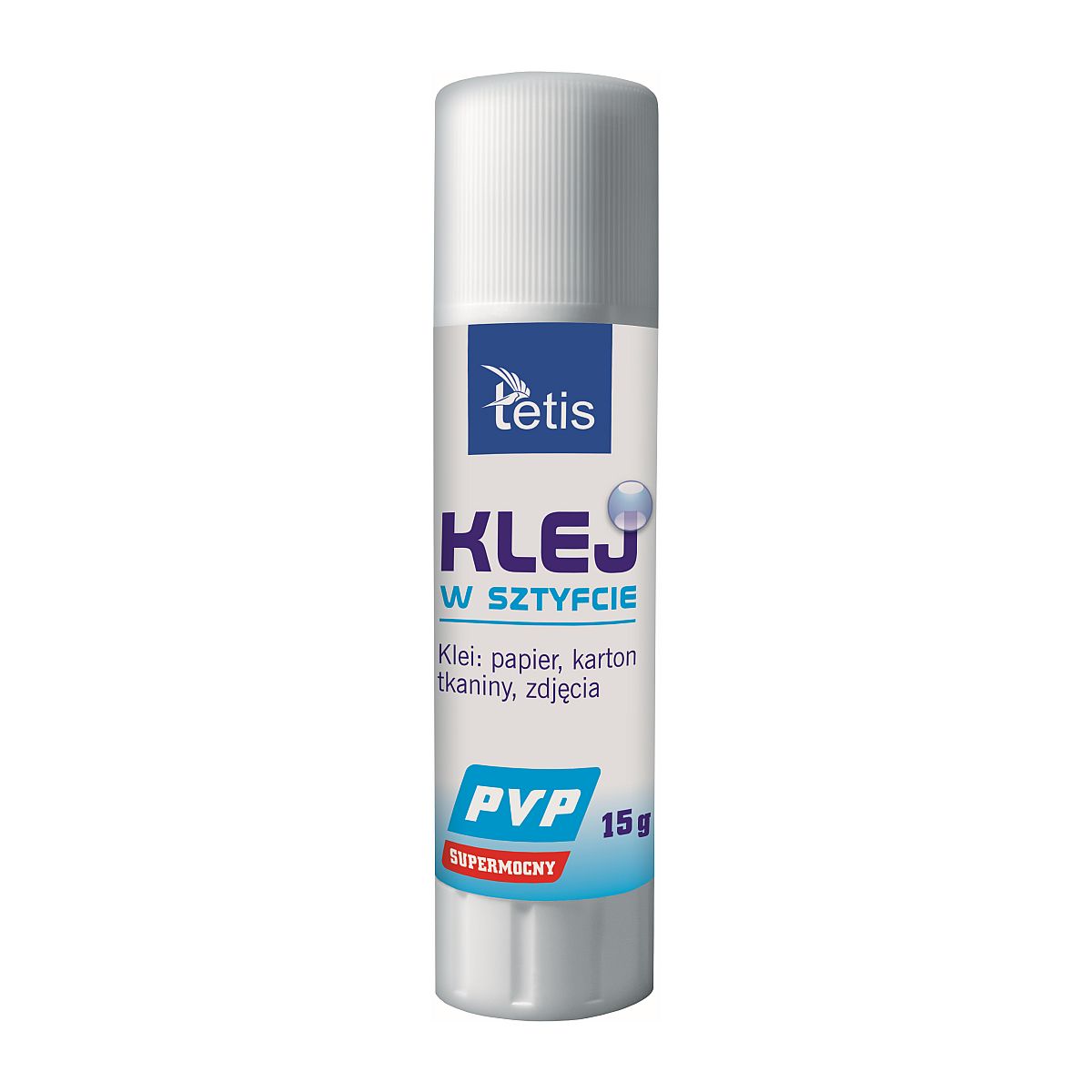 Klej w sztyfcie Tetis PVP 15g (BG112-B)