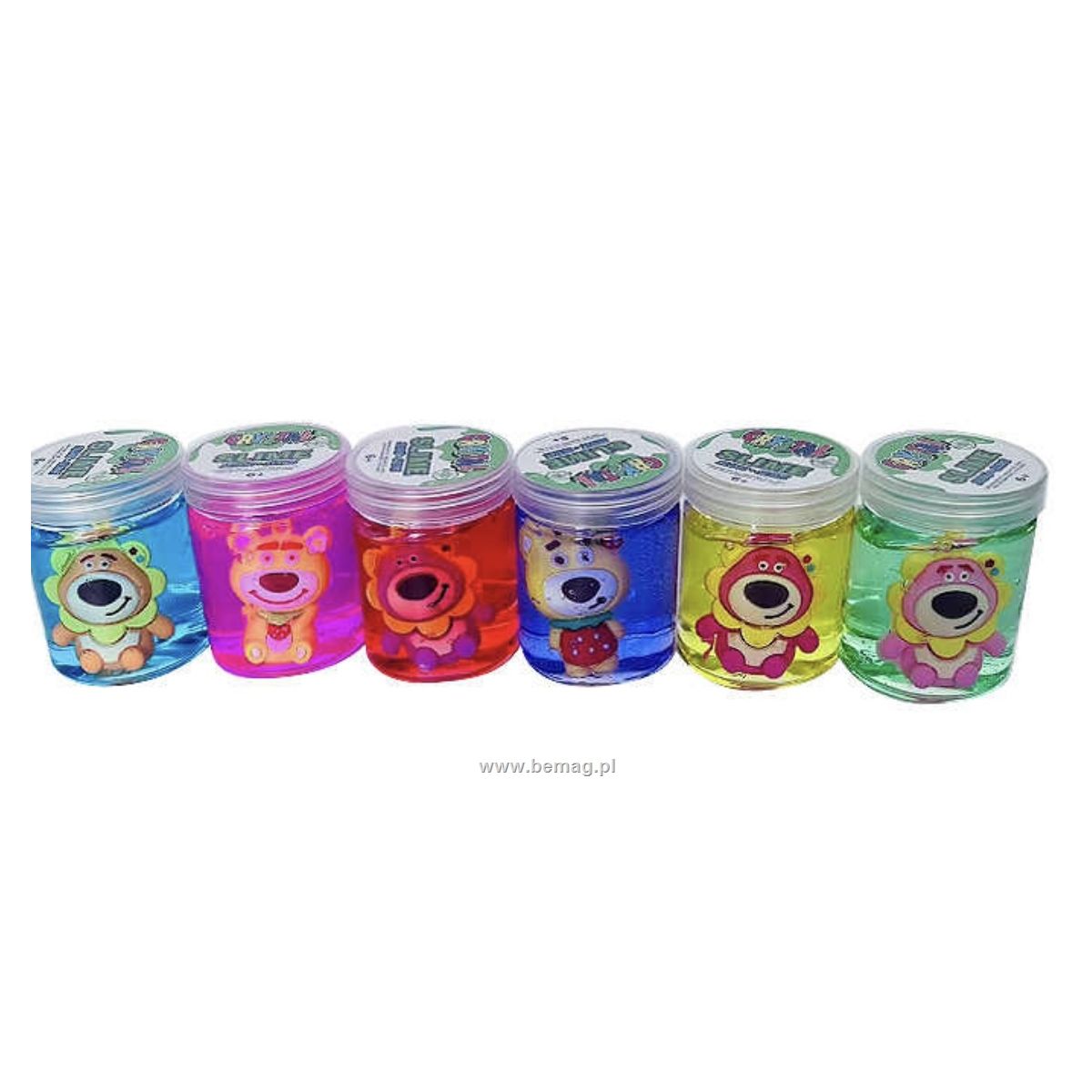 Glut Bemag Slime z figurką misia 8cm (38665)