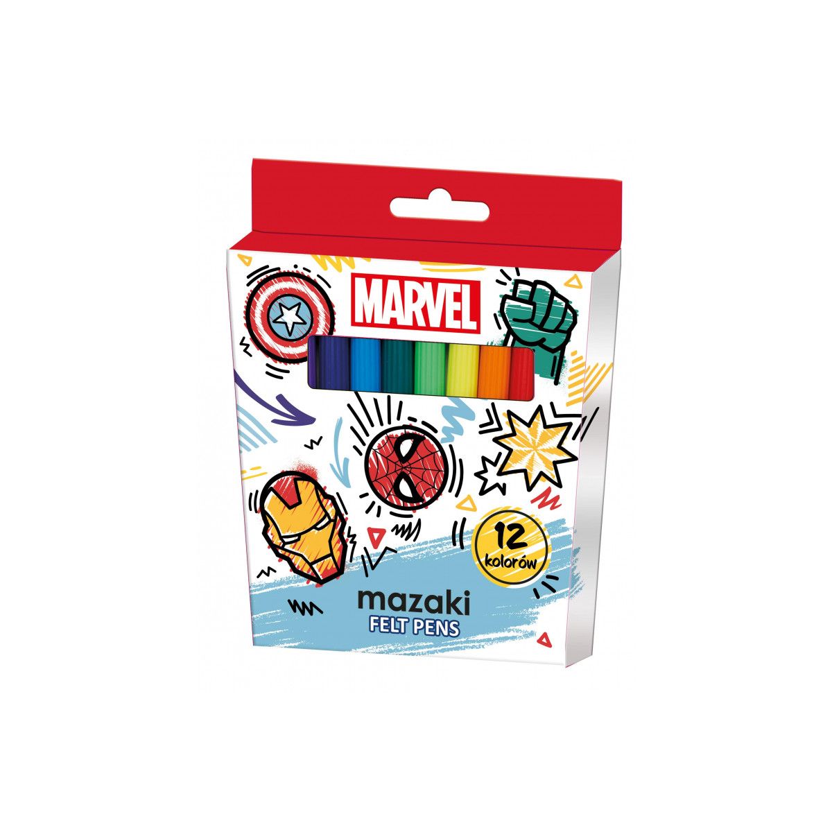 Flamaster Beniamin AVENGERS 12 kol. (114136)