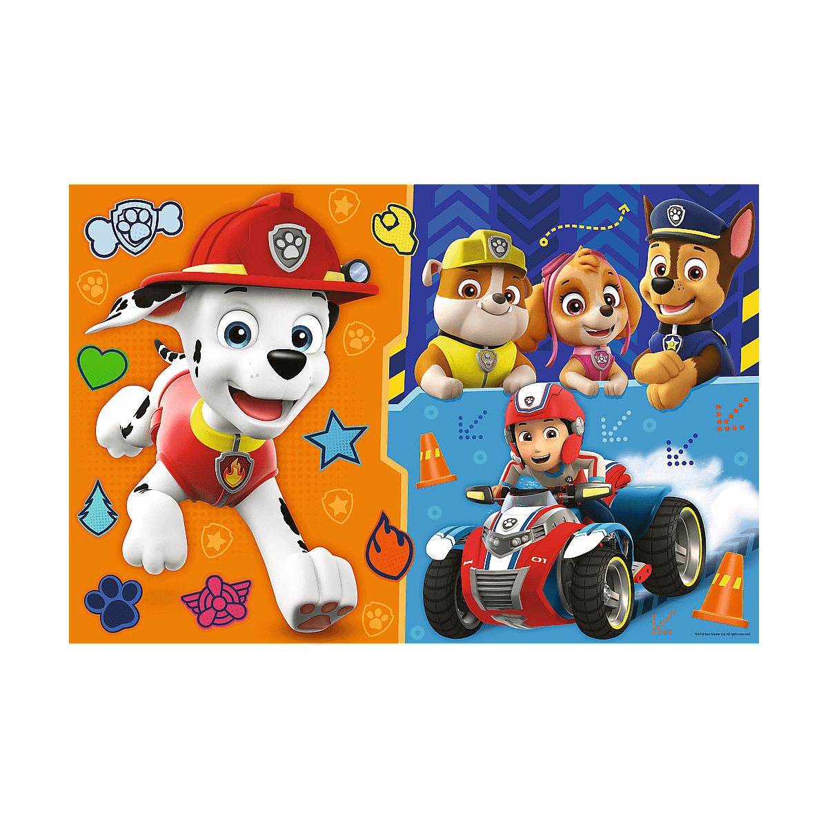 Puzzle Trefl Paw Patrol Gigant poznaj Psi Patrol 15 el. (42001)