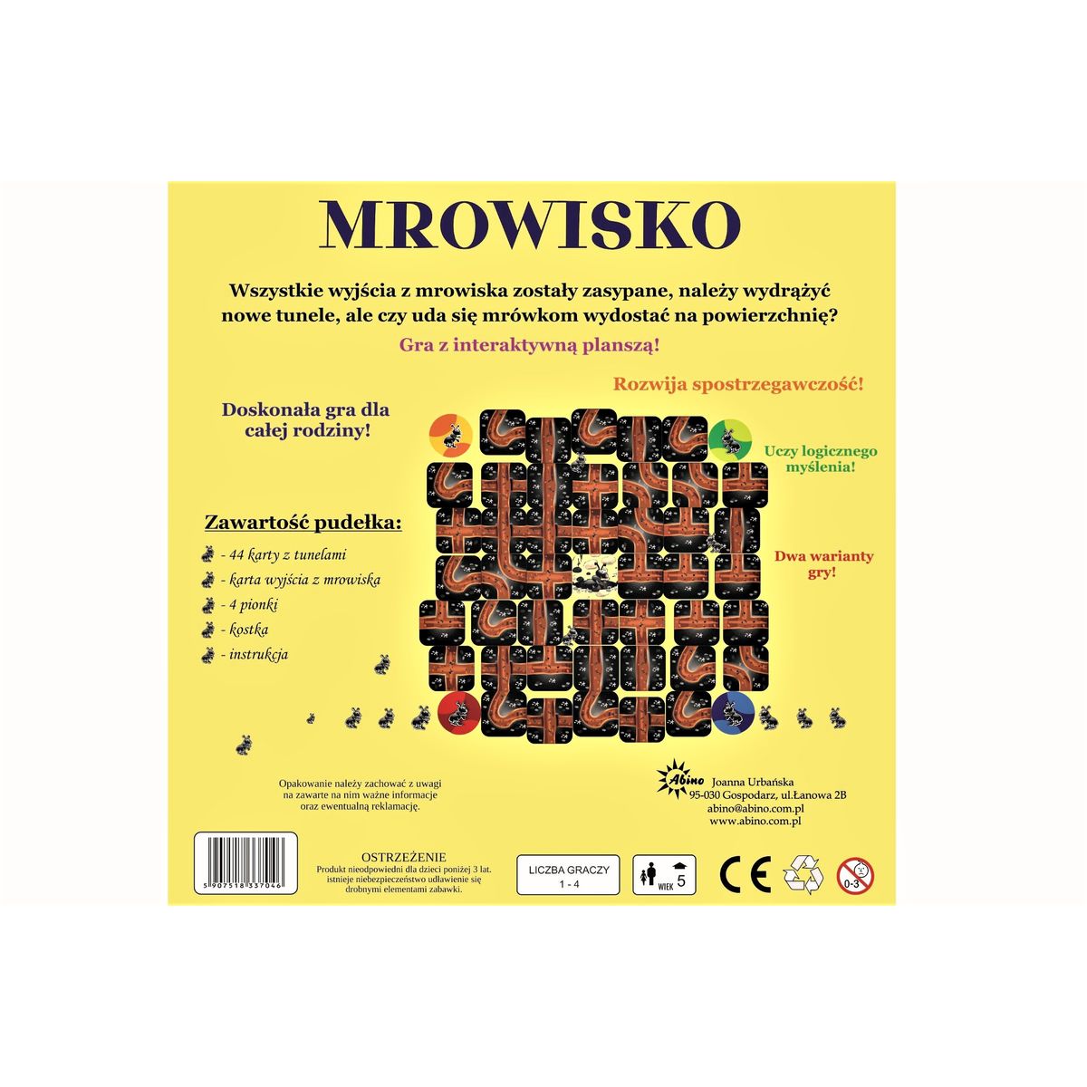 Gra planszowa Abino MROWISKO MROWISKO