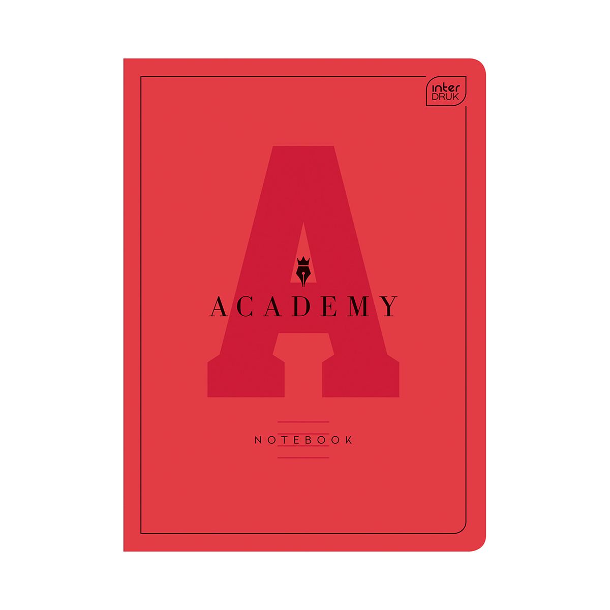 Zeszyt Hybrid Academy A5 60k. 90g linia Interdruk