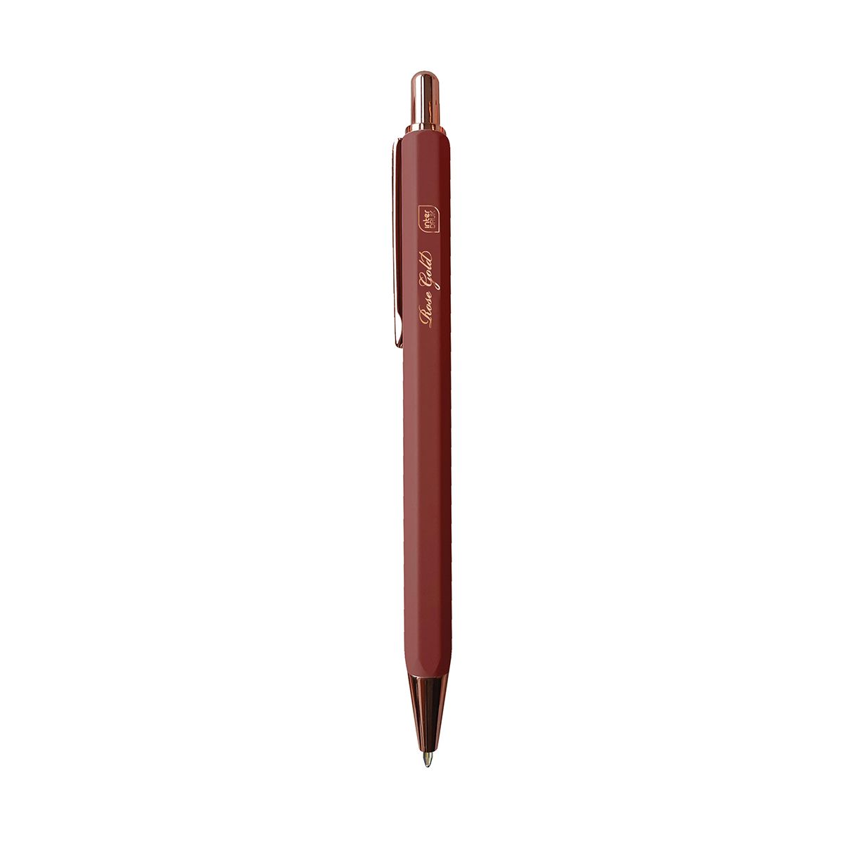 Długopis standardowy Interdruk ROSE GOLD niebieski 1,0mm (5902277313263)