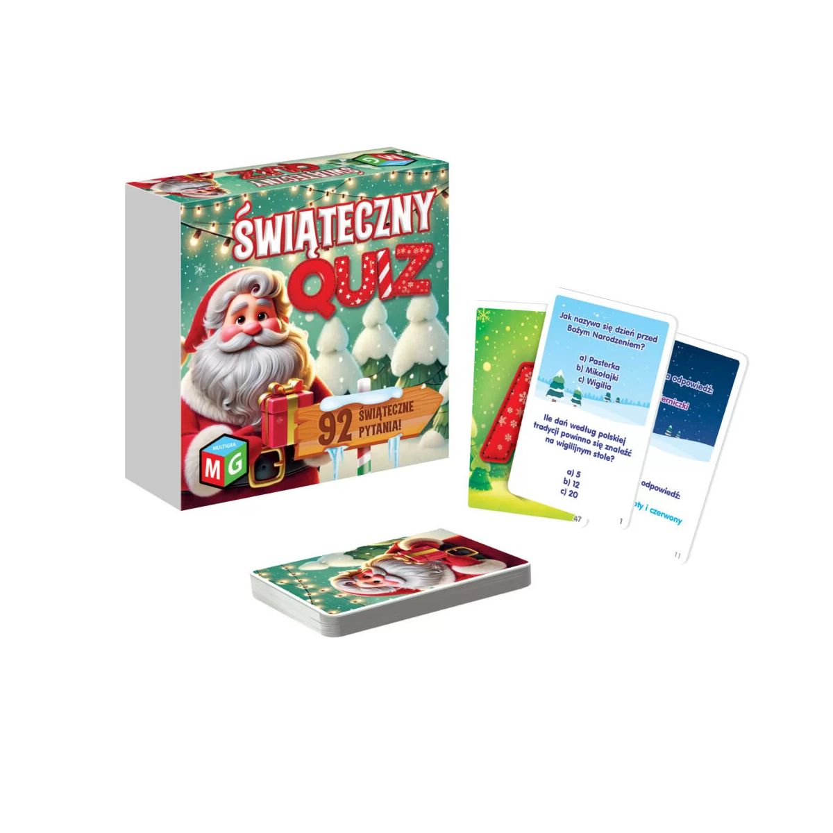 Karty Świąteczny quiz Multigra (0530)