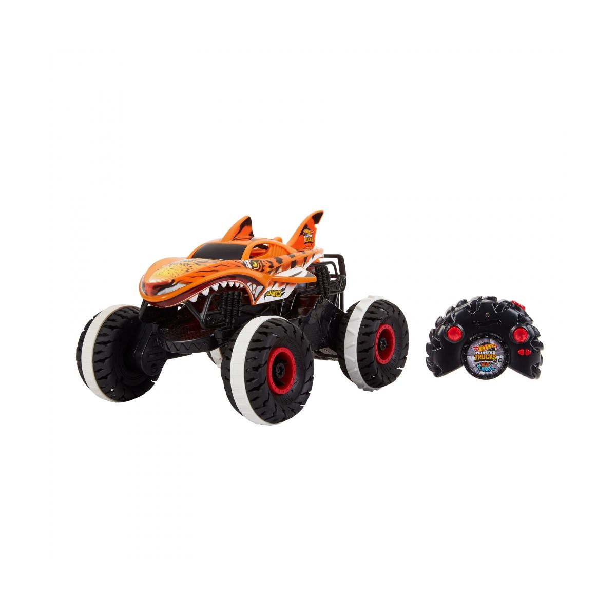 Samochód Hot Wheels Terenowy pojazd zdalnie sterowany Niepowstrzymany Tiger Shark 1:15 (HGV87)