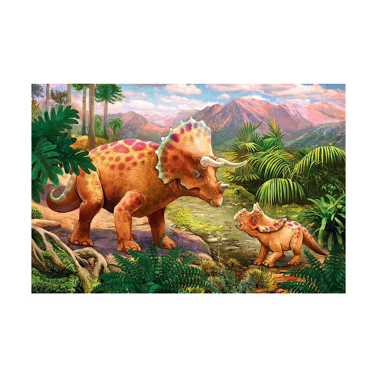 Puzzle Trefl Niesamowite Dinozaury 54 el. (54194)