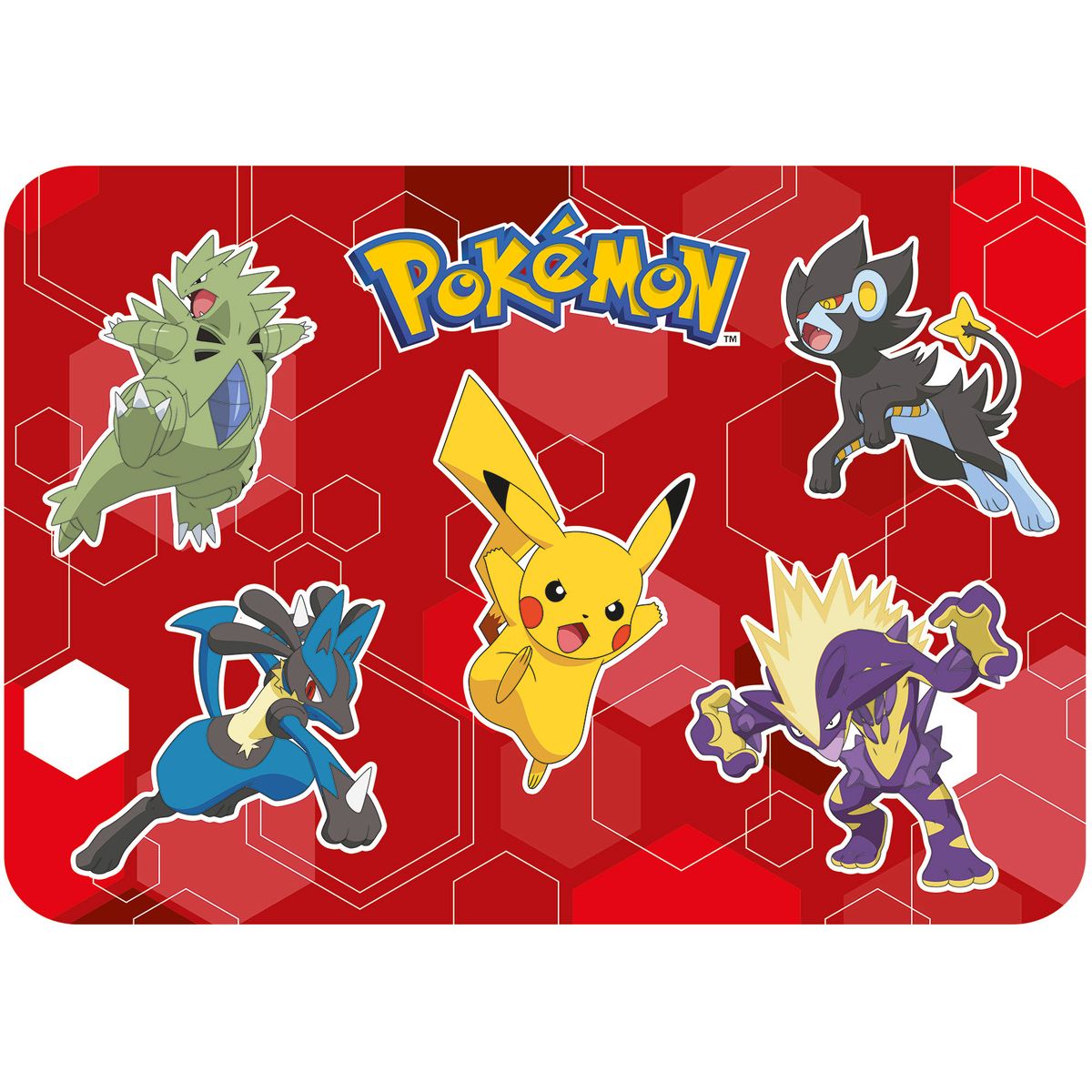 Podkład na biurko Pokemon mix papier pokryty folią Bambino