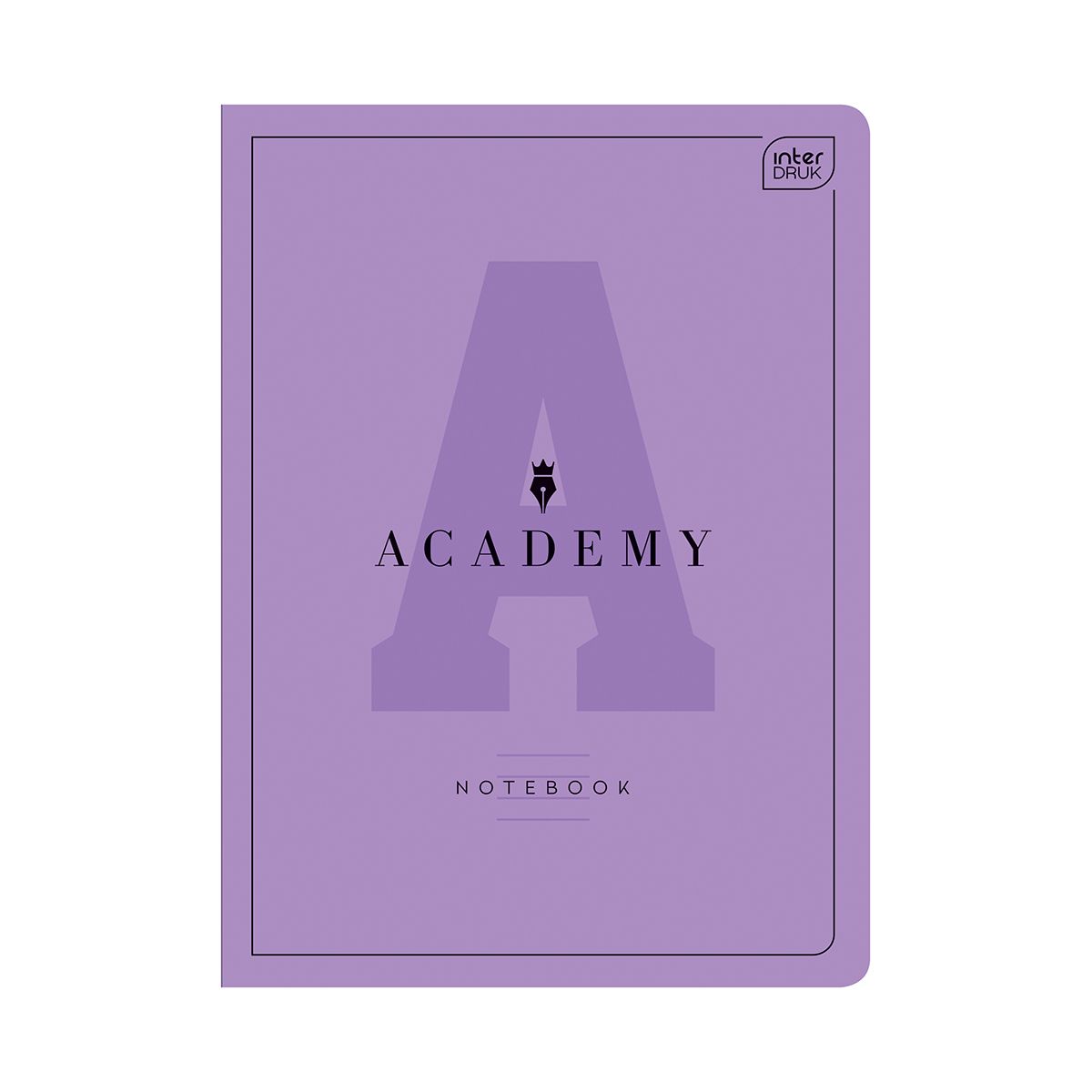 Zeszyt Hybrid Academy A5 60k. 90g linia Interdruk