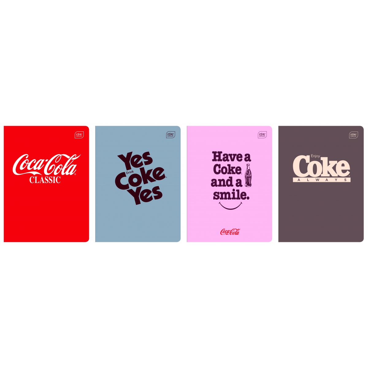 Zeszyt HYBRID COCA COLA A5 60k. 70g linia Interdruk