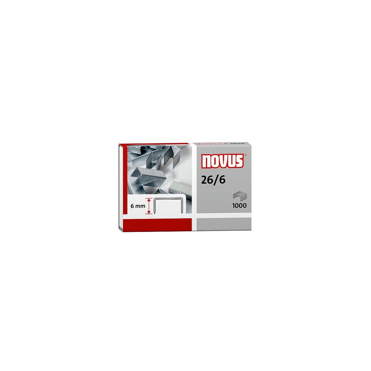 Zszywki 26/6 Novus 1000 szt (26/6)