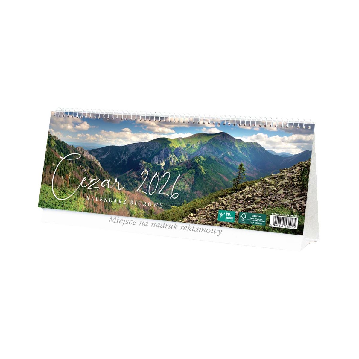 Kalendarz biurkowy (308046) k:510-83 biurkowy 295mm x 130mm Lucrum (BF01)