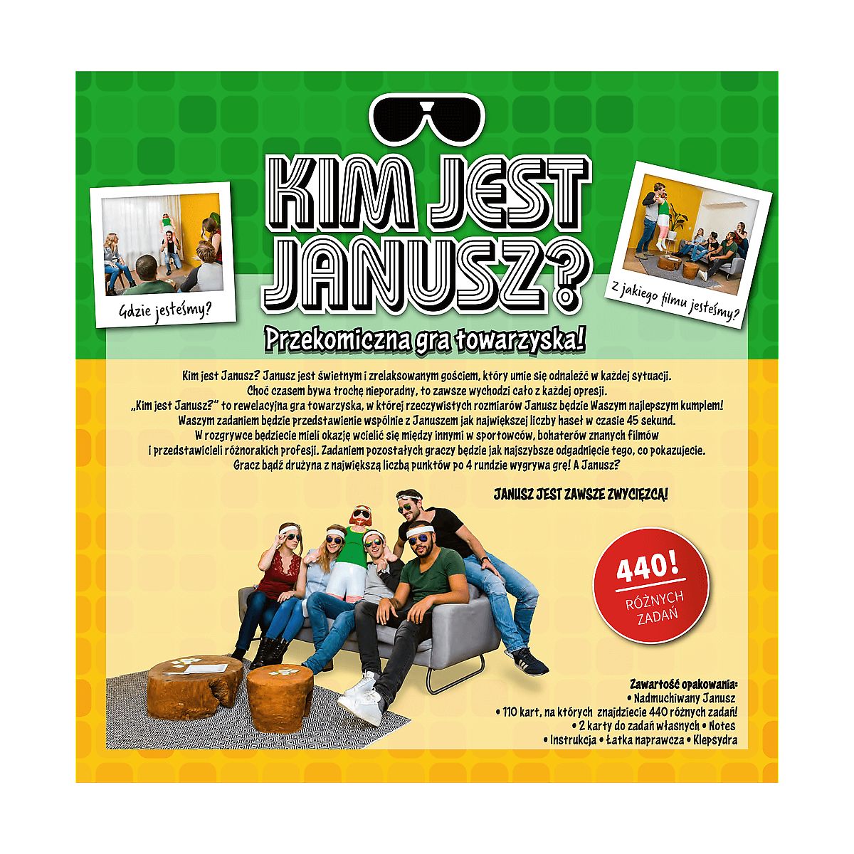 Gra planszowa Trefl Kim jest Janusz? Kim jest Janusz ? (02378)