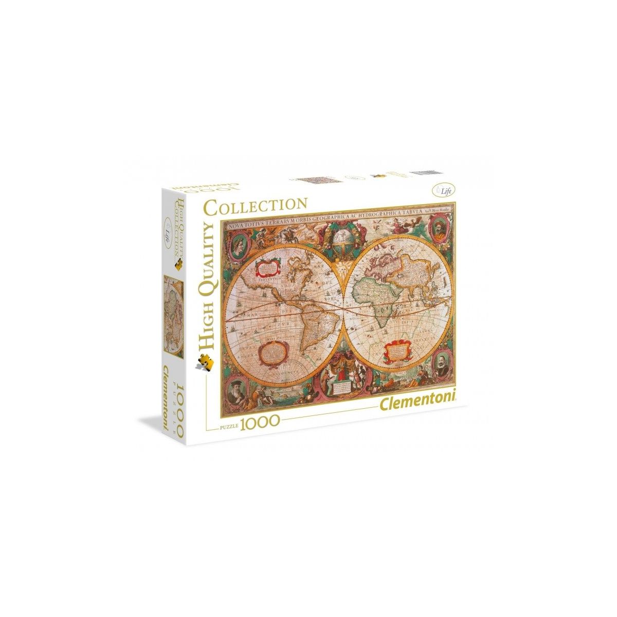 Puzzle Clementoni High Quality antyczna mapa 1000 el. (31229)