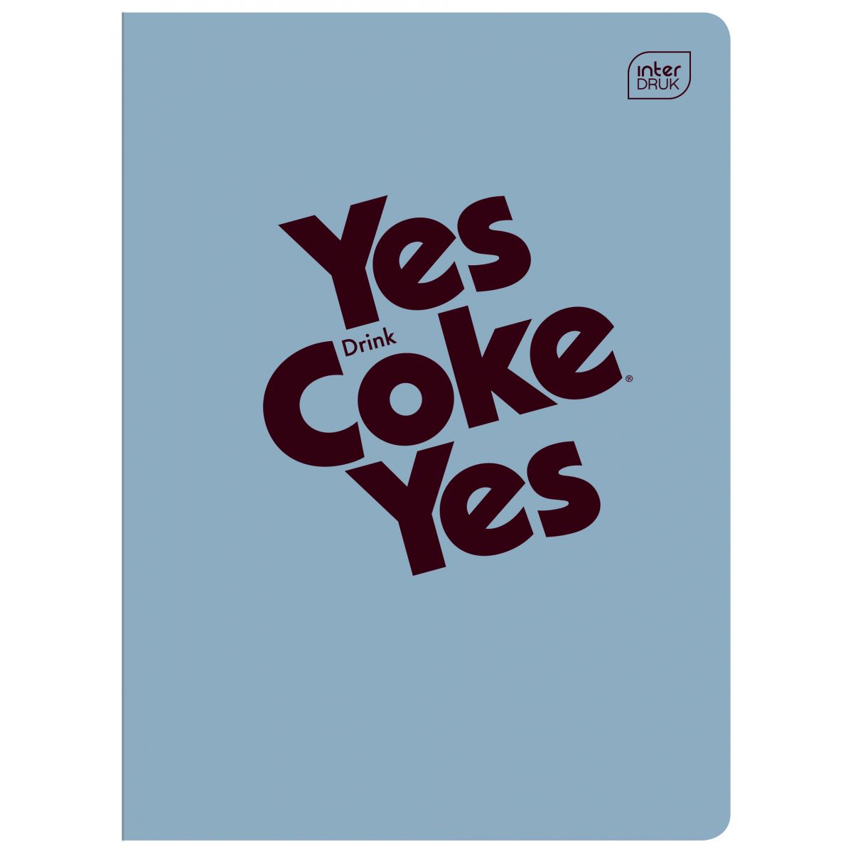 Zeszyt HYBRID COCA COLA A5 60k. 70g linia Interdruk