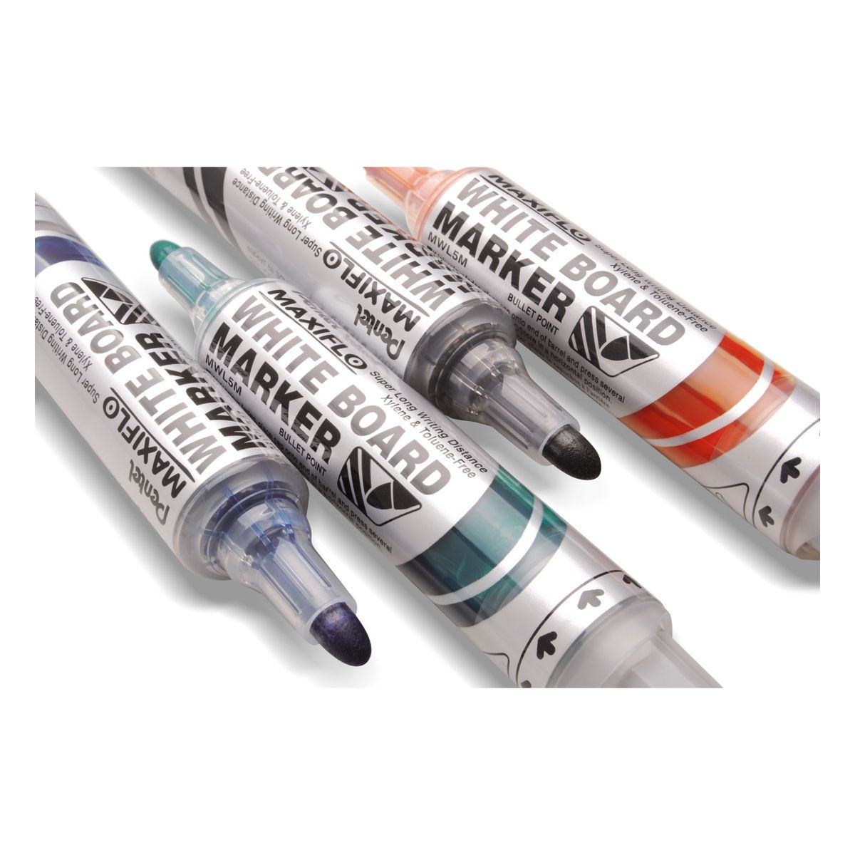 Marker suchościeralny Pentel, niebieski 2,0-2,5mm okrągła końcówka