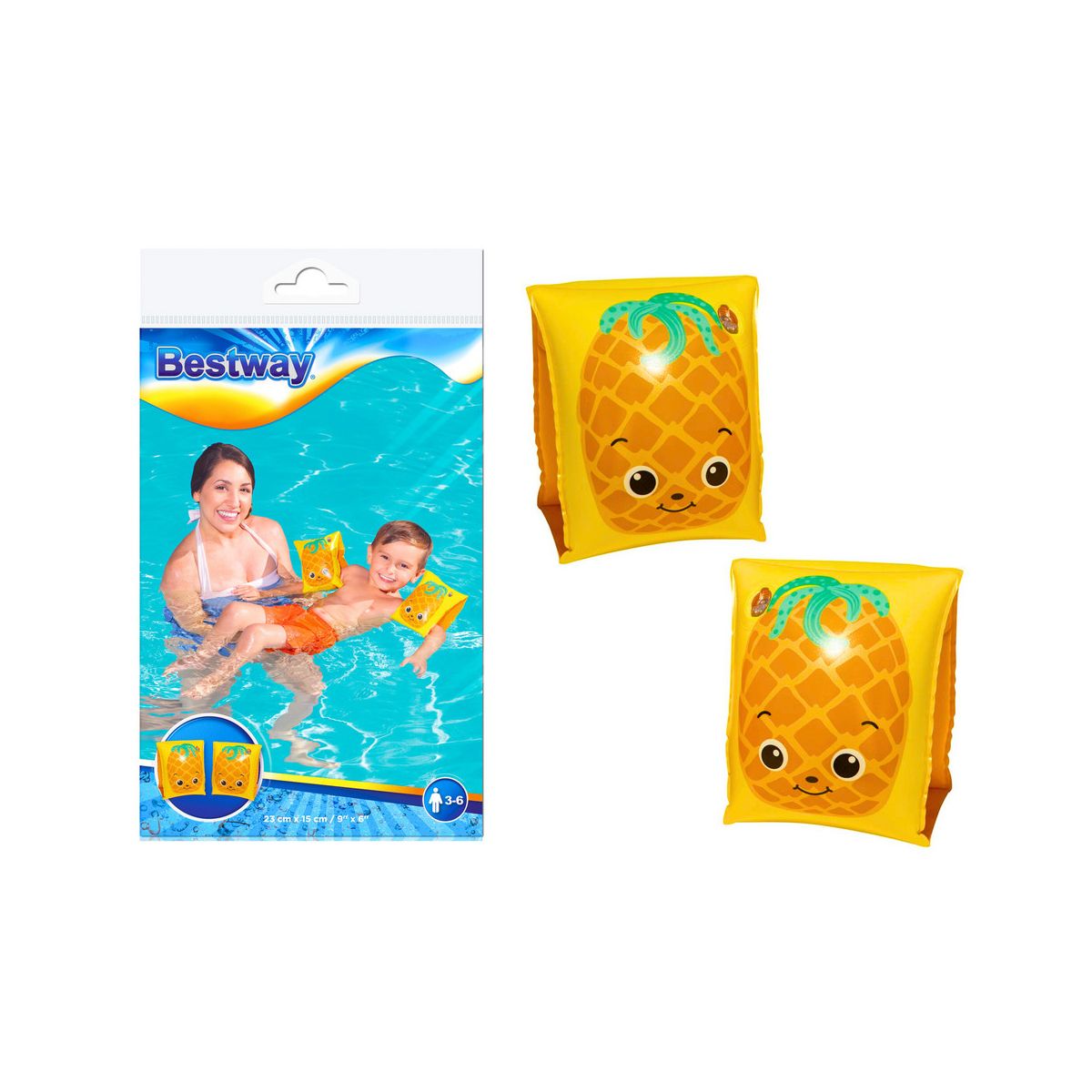 Rękawki pływackie Best Way Ananas (20871/32042)