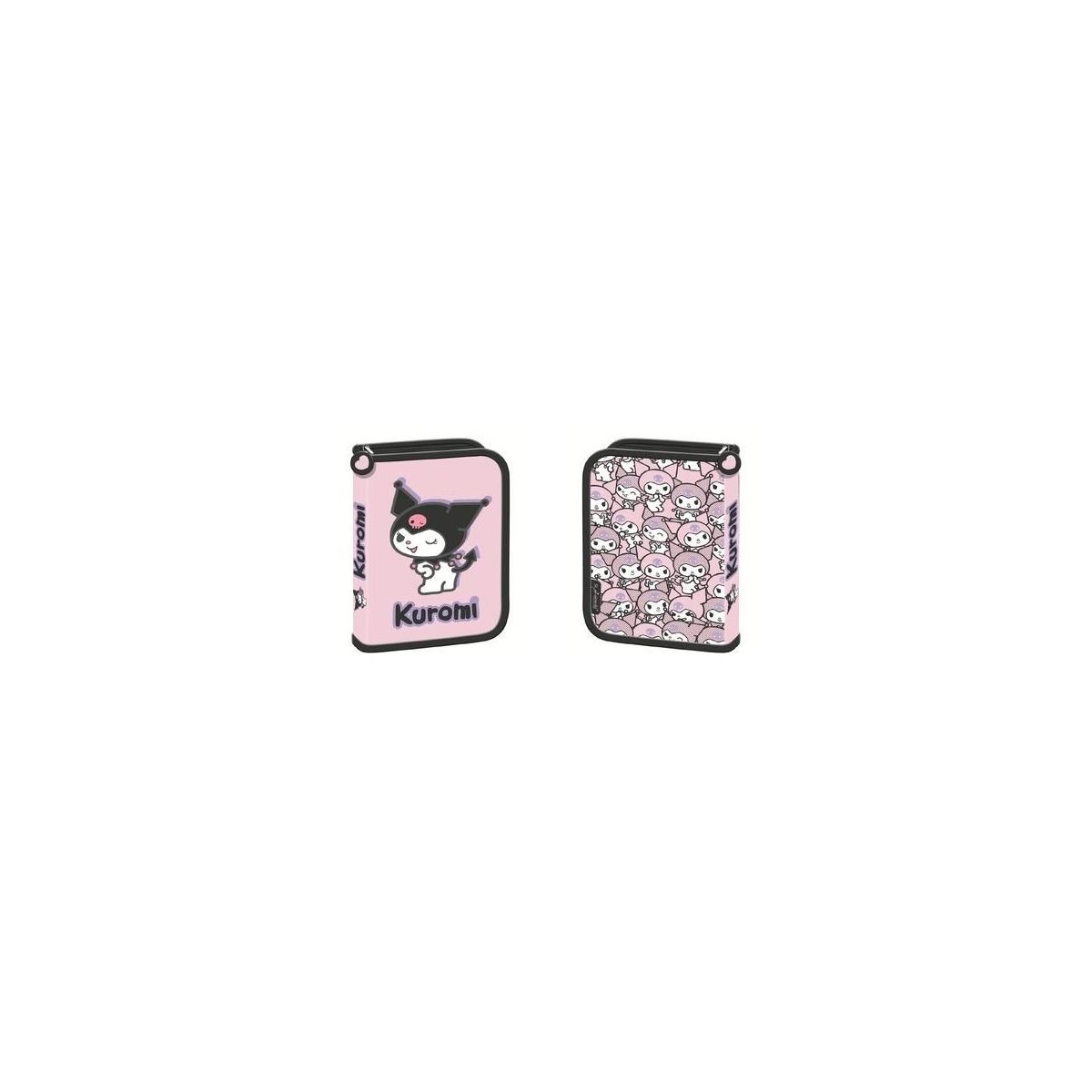 Piórnik KUROMI PINK 2 KLAPKOWY St.Majewski (bez wyposażenia)