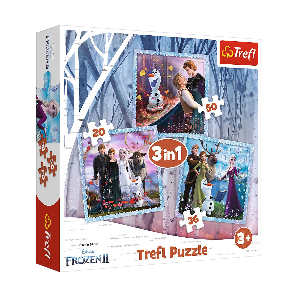 Puzzle Trefl Magiczna opowieść 3w1 el. (34853)