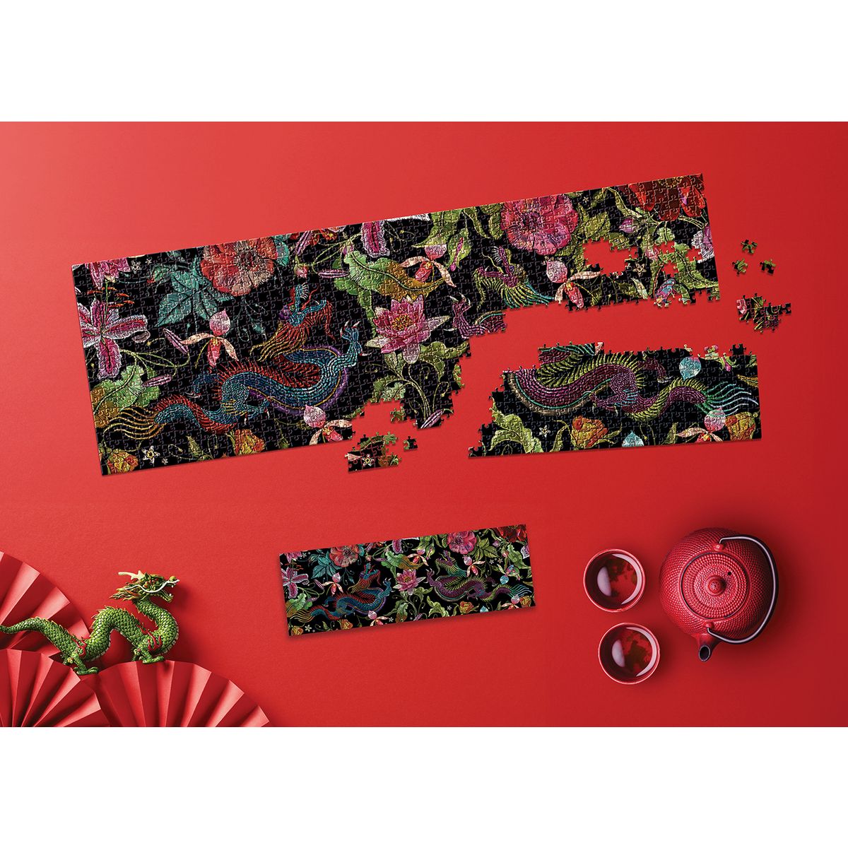 Puzzle SECRET GARDEN 4 1000 EL panoramiczne Interdruk (5902277370112)