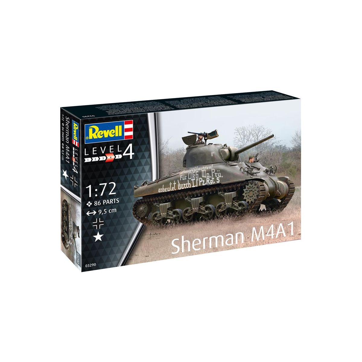 Model do sklejania Revell Sherman M4A1 (03290)