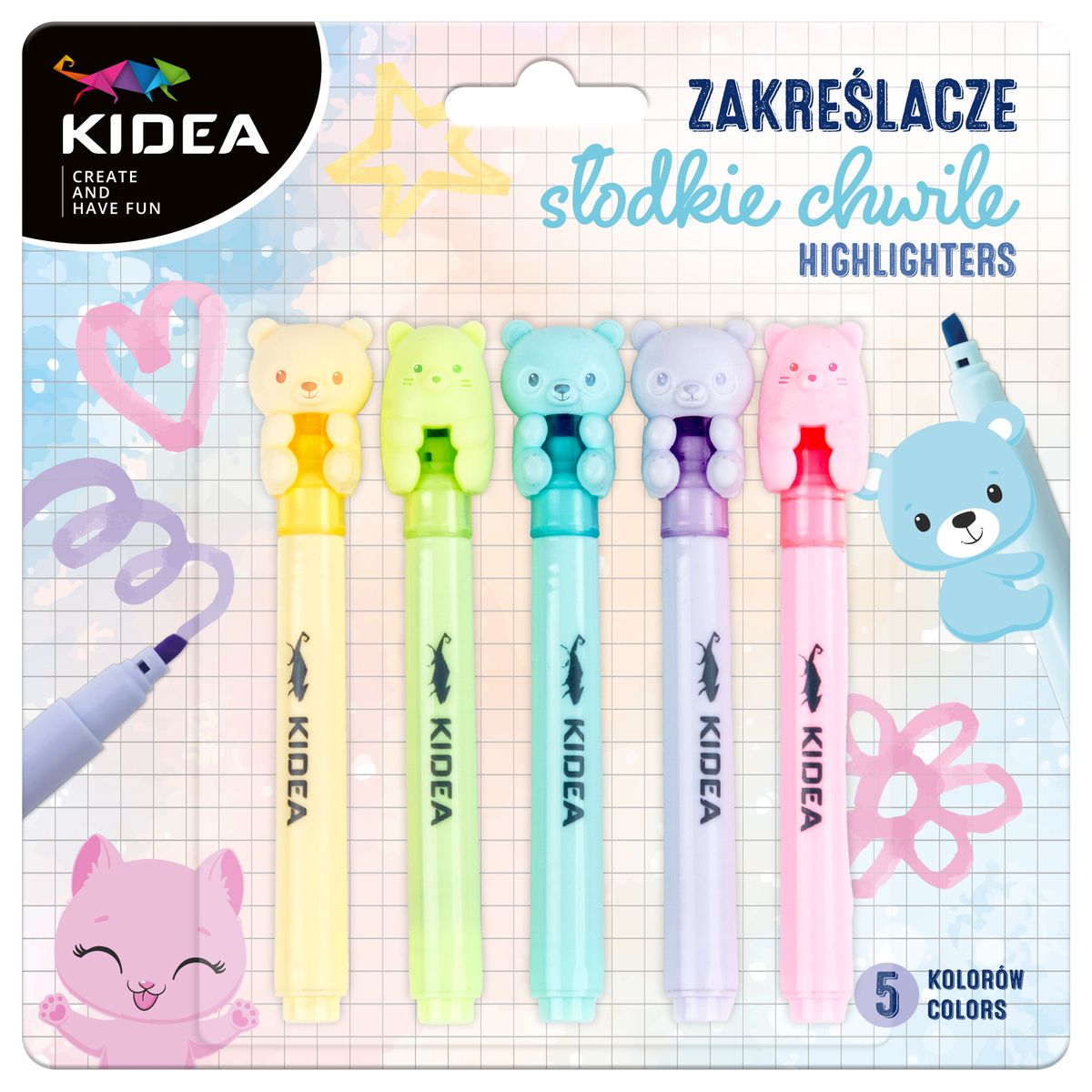 Zakreślacz Kidea mix (ZASC5KKA)