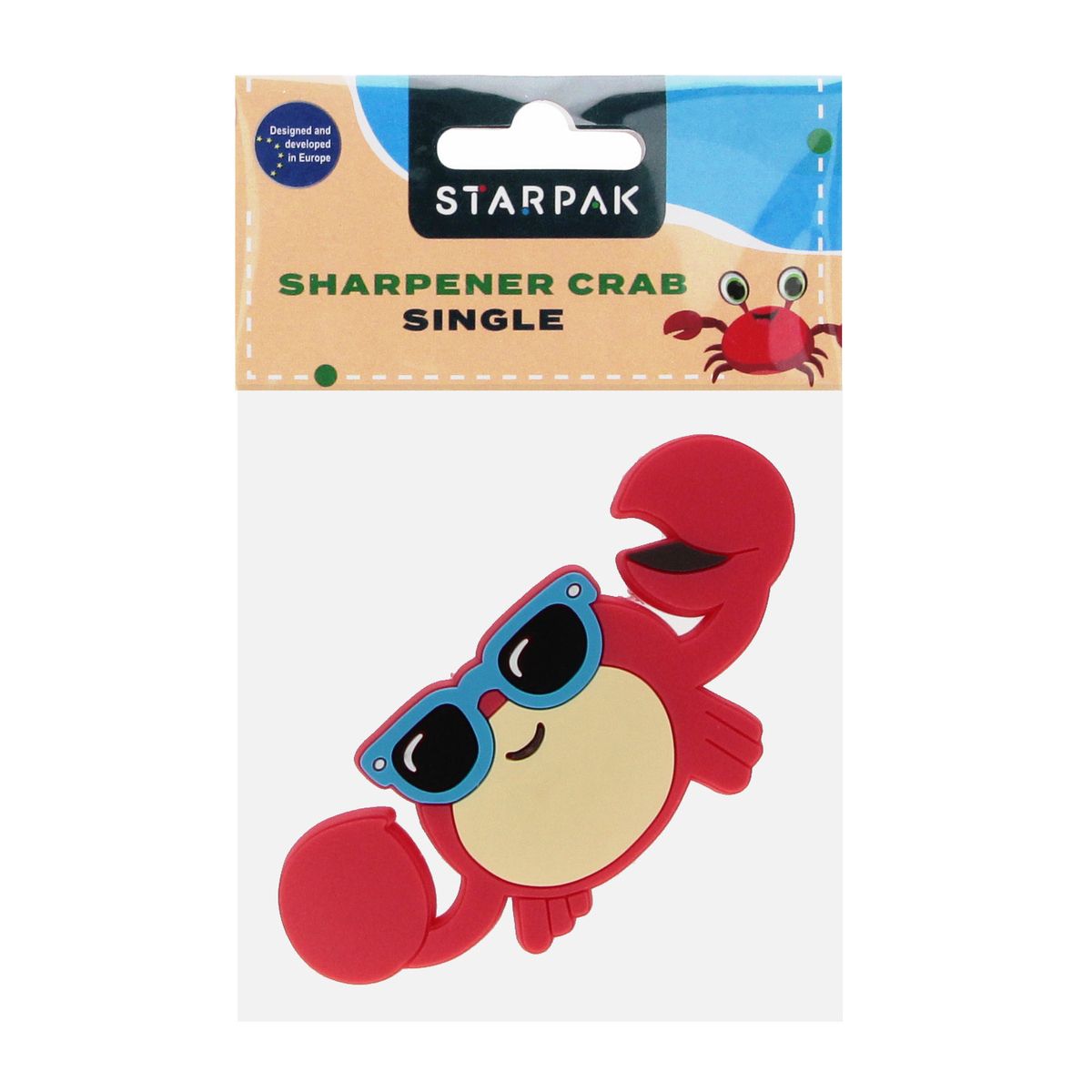 Temperówka Starpak czerwony plastik (538967)