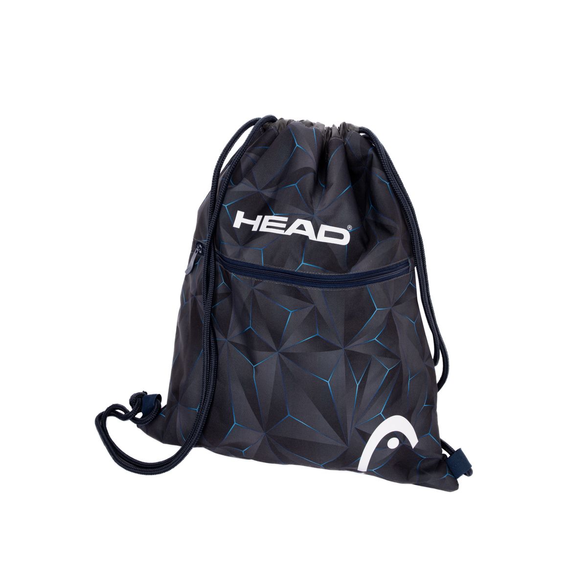 Plecak (worek) na sznurkach 3D Blue czarna Head (507022050)