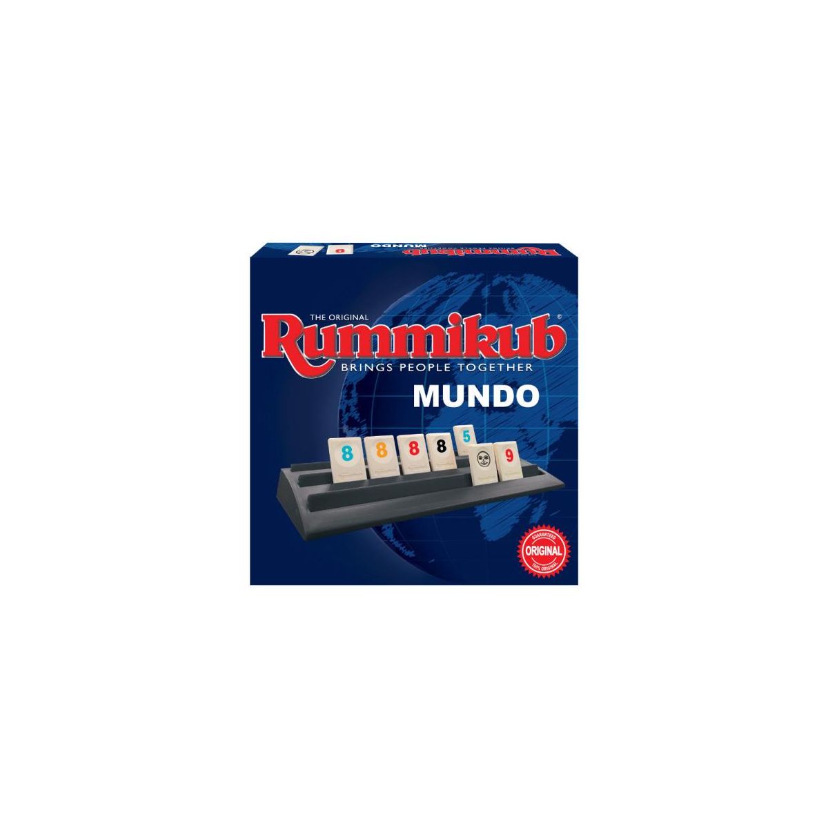 Gra strategiczna Tm Toys Rummikub Mundo blue (LMD3600)