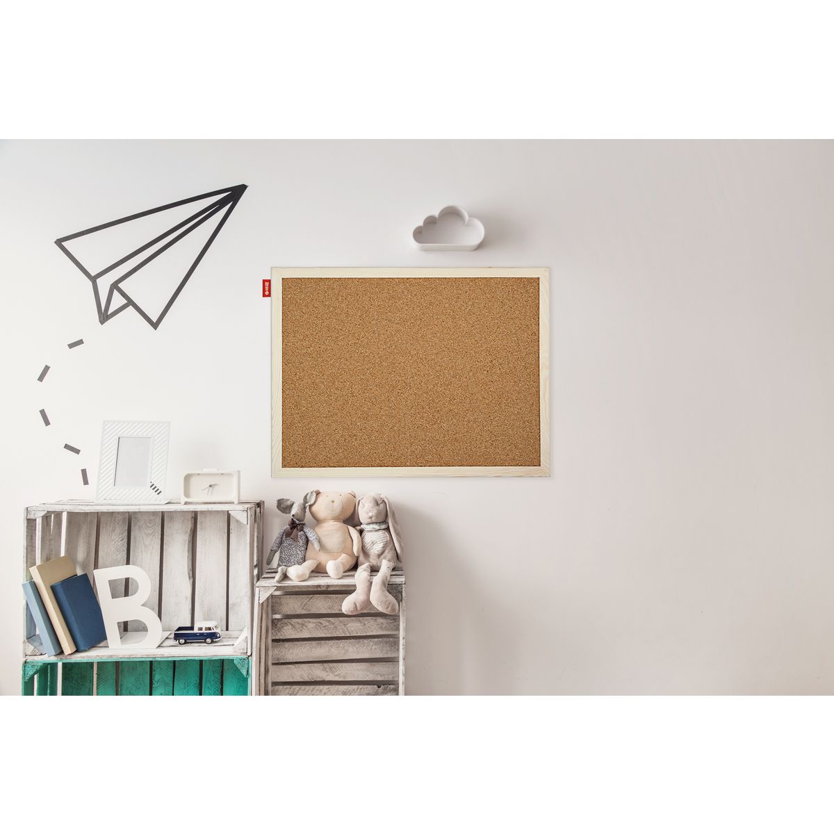 Tablica korkowa Memoboards w drewnianej ramie [mm:] 600x400 (TC64/1)