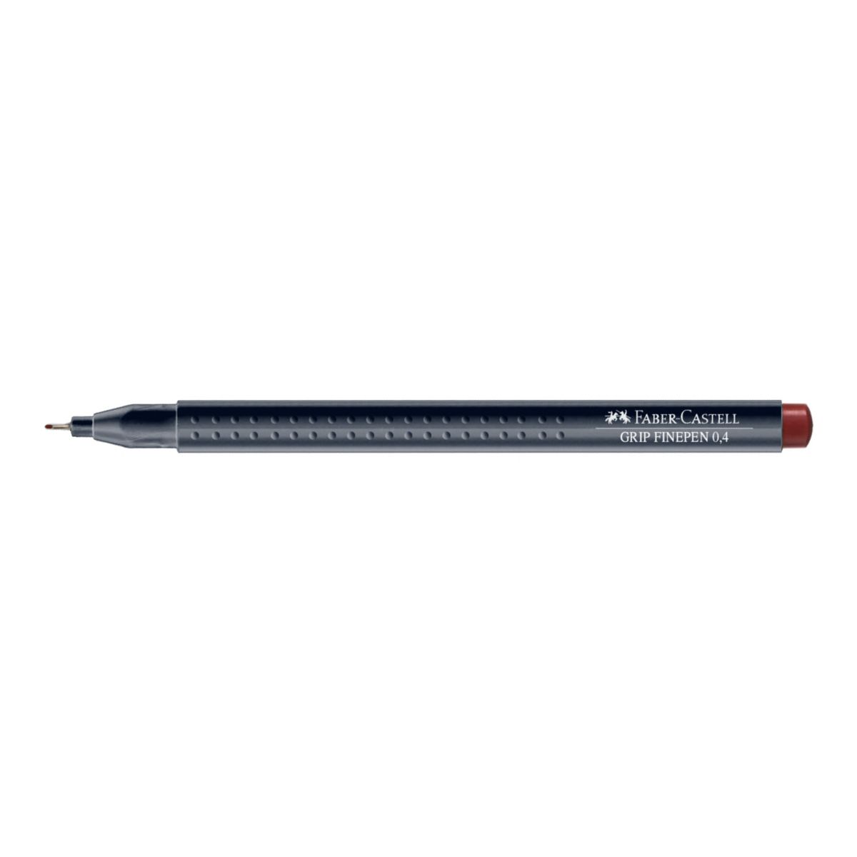 Cienkopis Faber-Castell Grip Finepen 0,4 brązowy (FC151687)