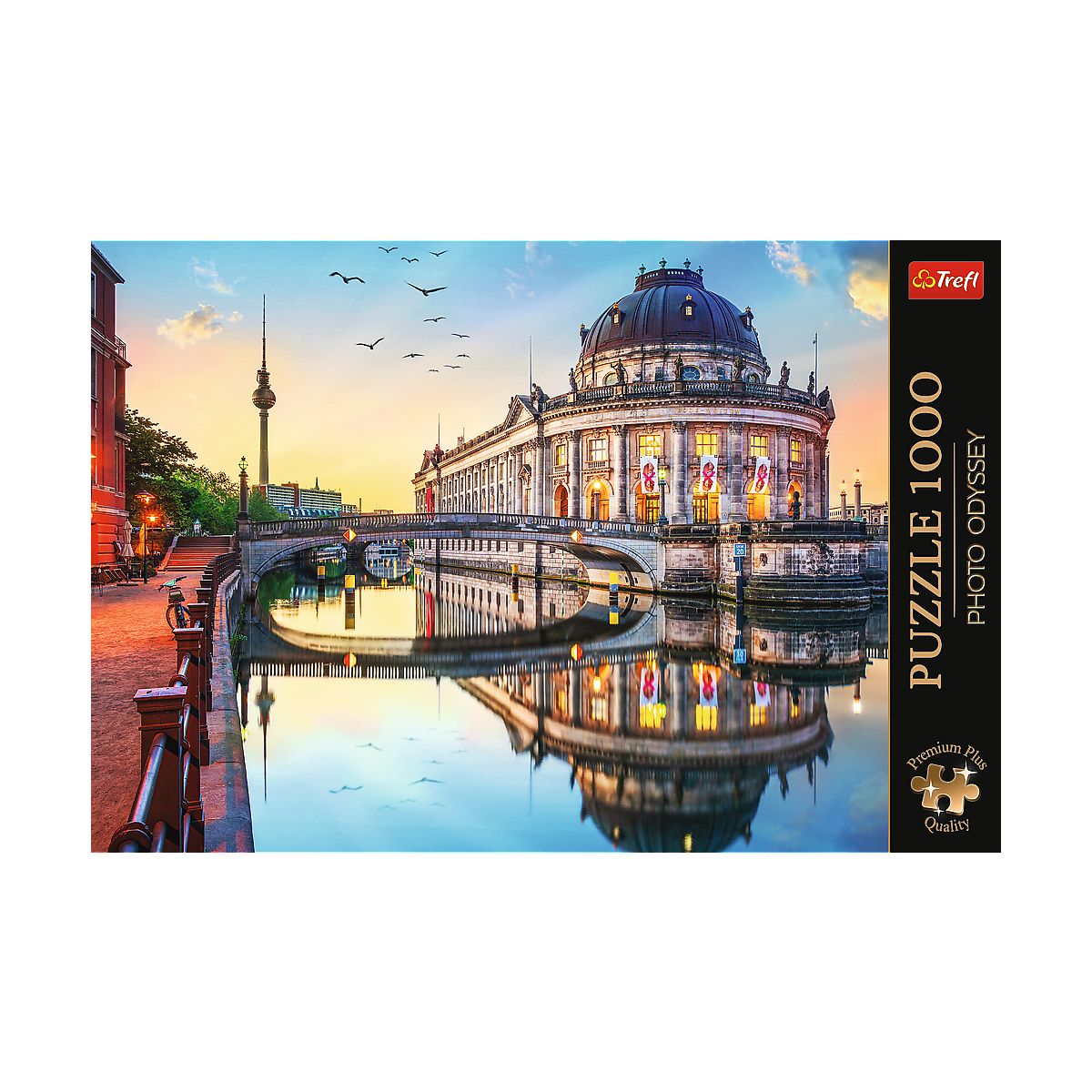 Puzzle Trefl Premium Plus Muzeum Bode w Berlinie, Niemcy 1000 el. (10812)