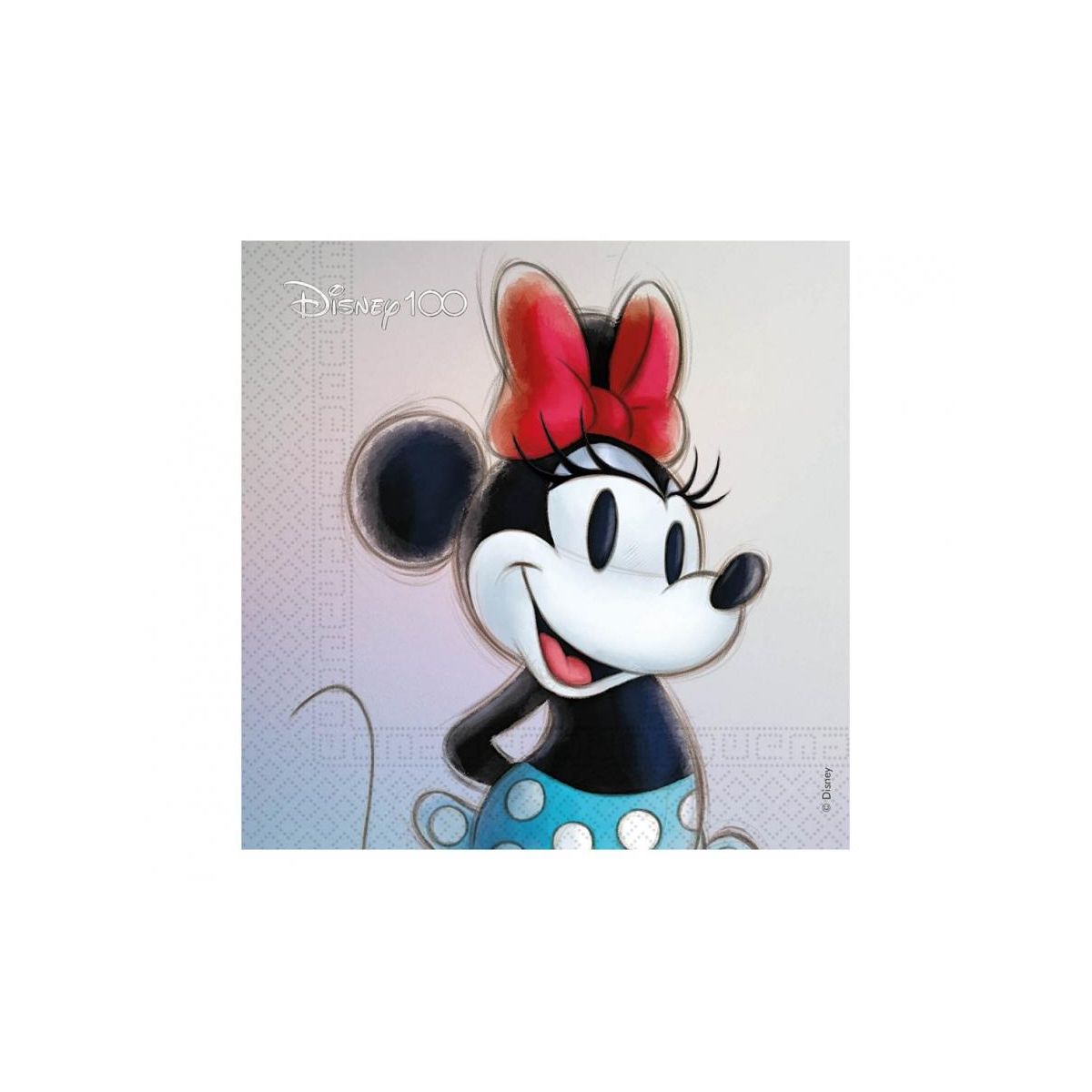 Serwetki Godan Disney 100 - Minnie mix papier [mm:] 330x330 (95674)