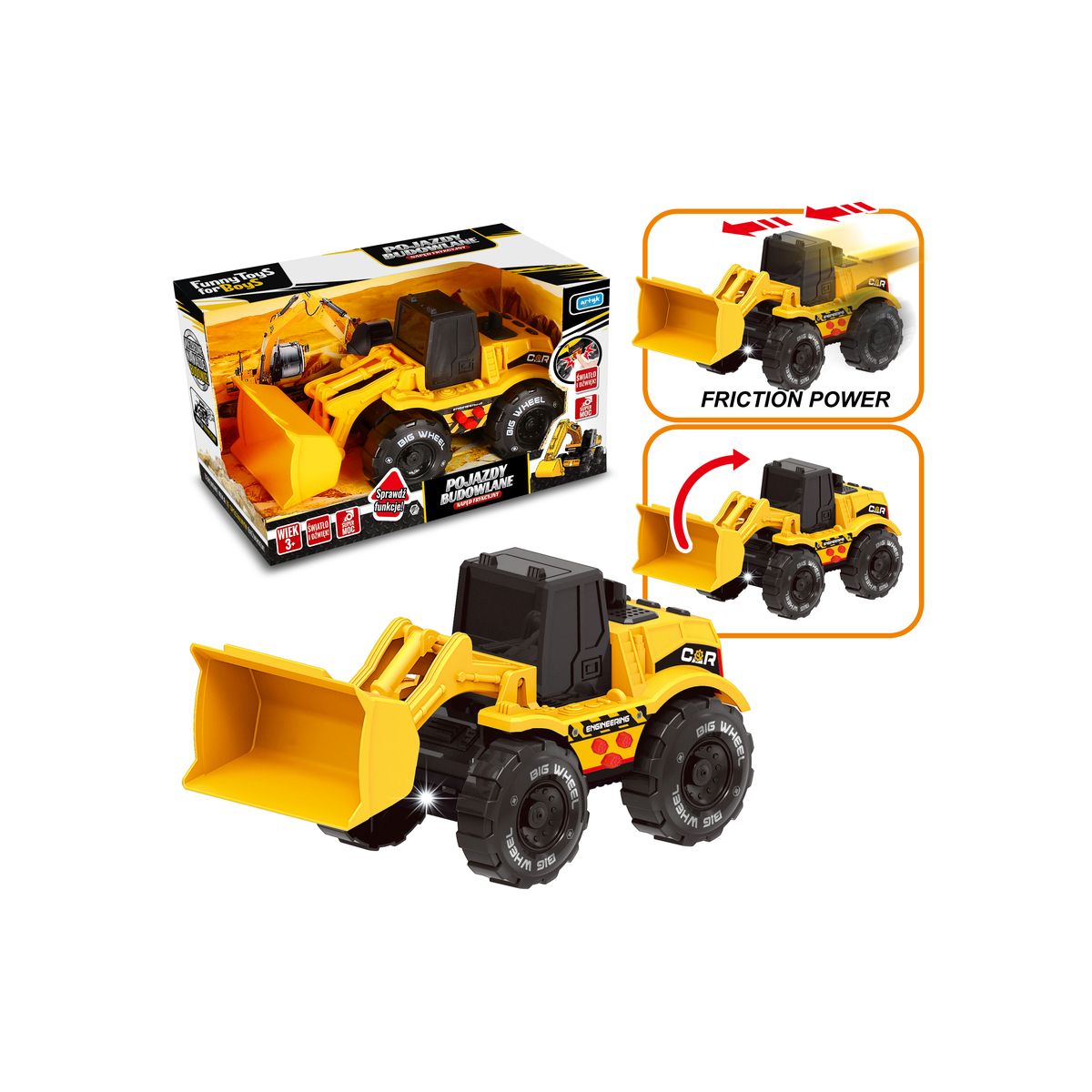 Koparka Artyk Toys for boys (156250)