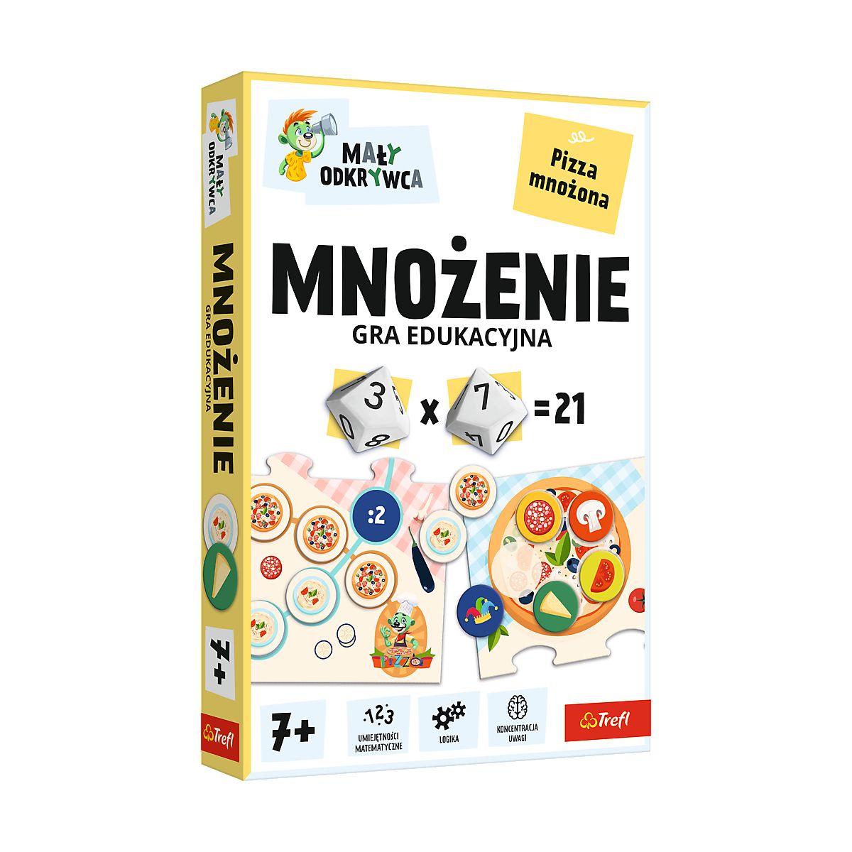 Gra edukacyjna Trefliki mnożenie Trefl (02802)