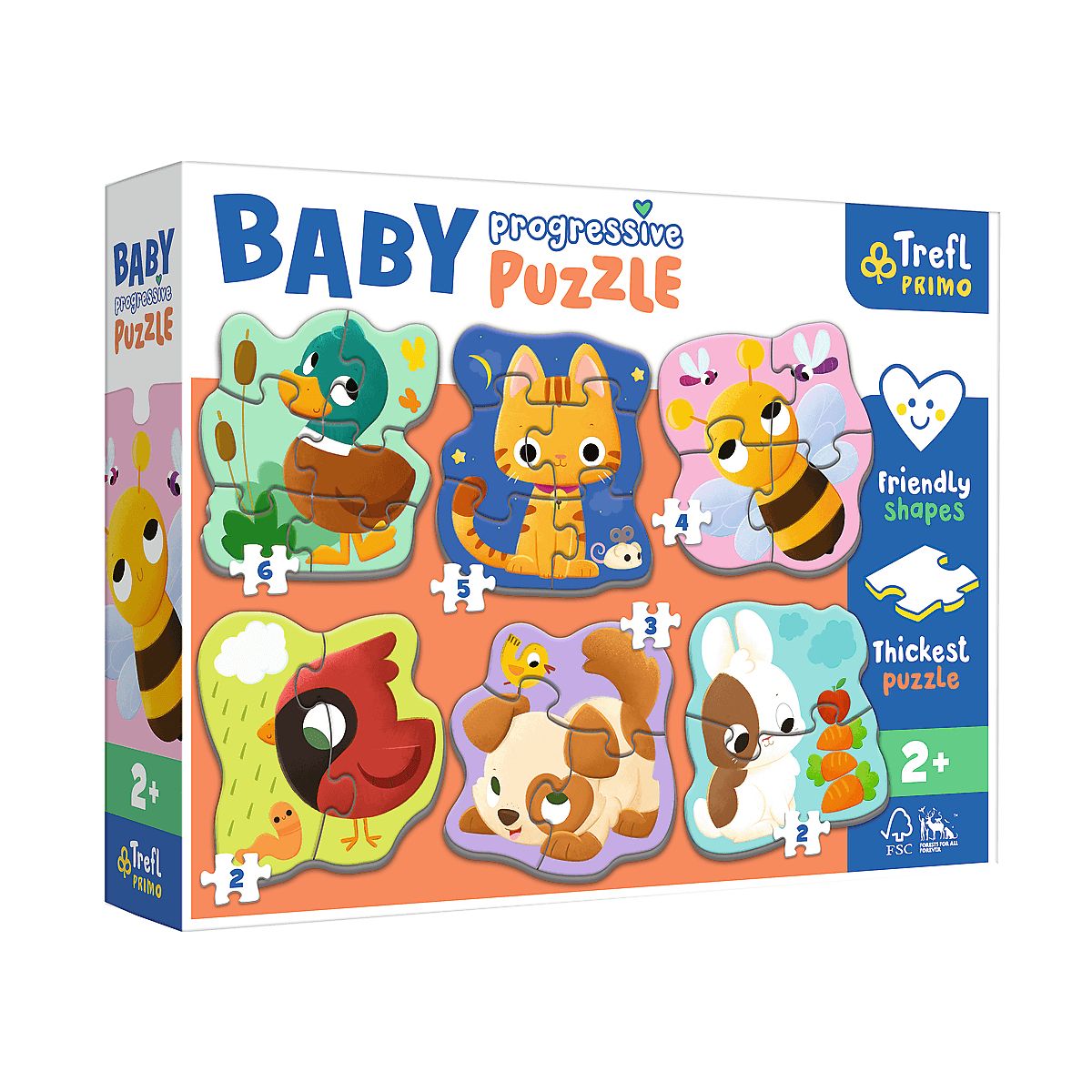 Puzzle Trefl baby Zwierzęta (44003)