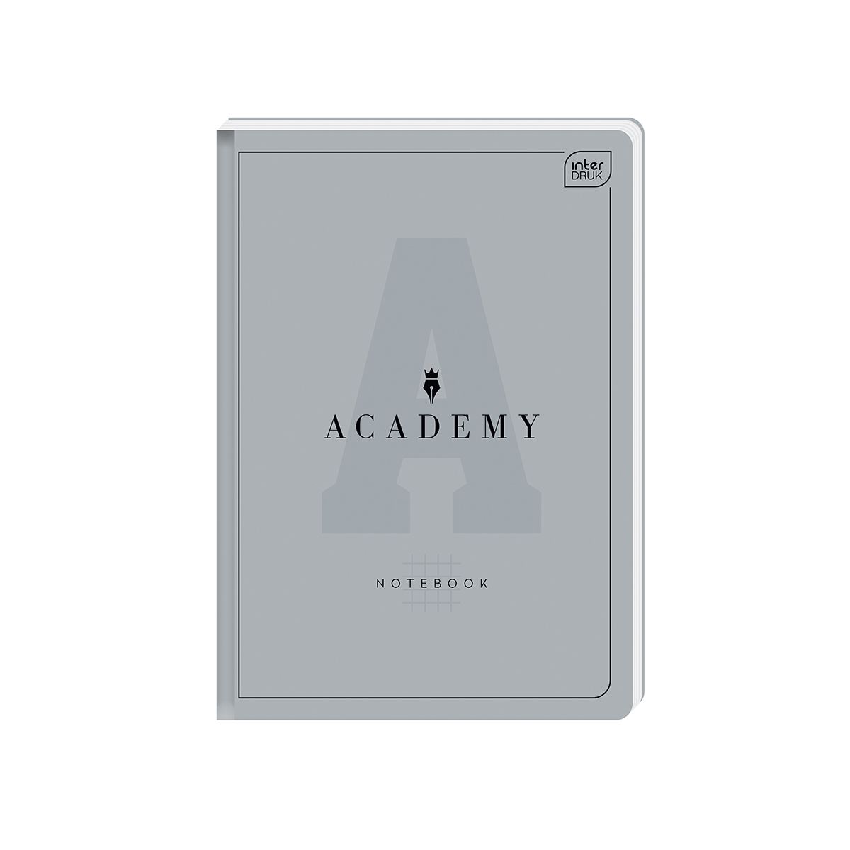 Brulion Interdruk ACADEMY A6 96k. 90g krata (BRA6#ACADE)