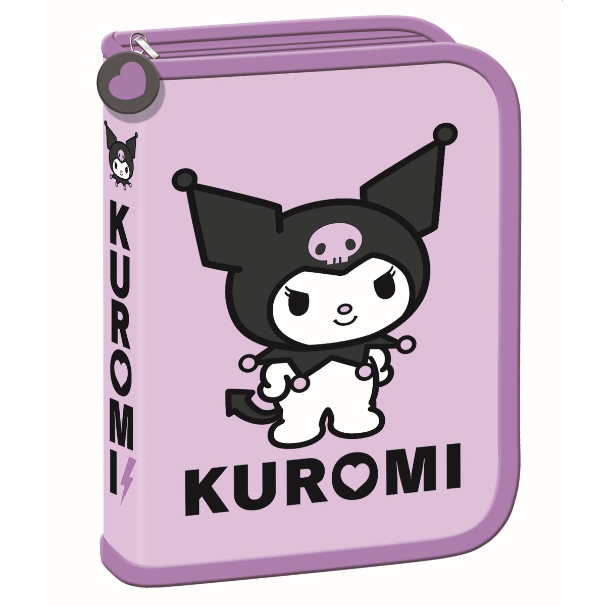 Piórnik KUROMI VIOLET 2 KLAPKOWY St.Majewski (bez wyposażenia)