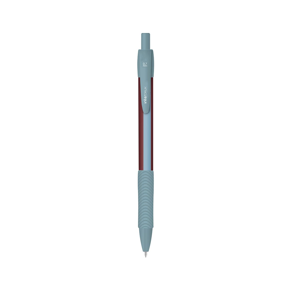 Długopis wymazywalny TUTTO BELLO z gripem niebieski 0,7mm Interdruk (żelowy)