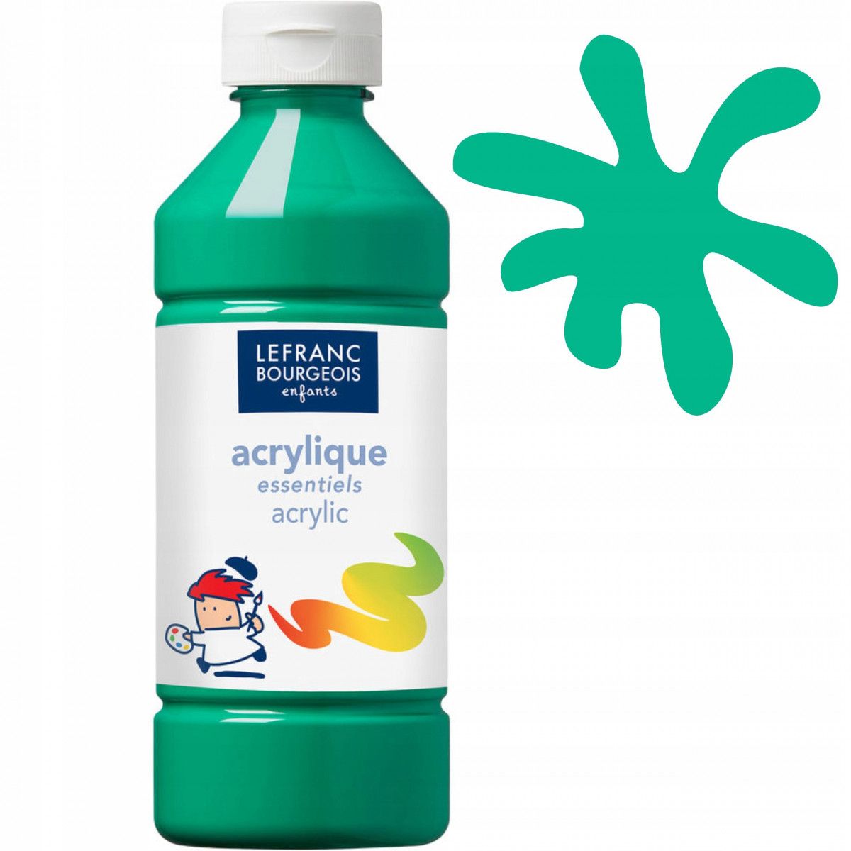 Farba akrylowa Lefranc&Bourgeois kolor: zielony ciemny 500ml (188534)