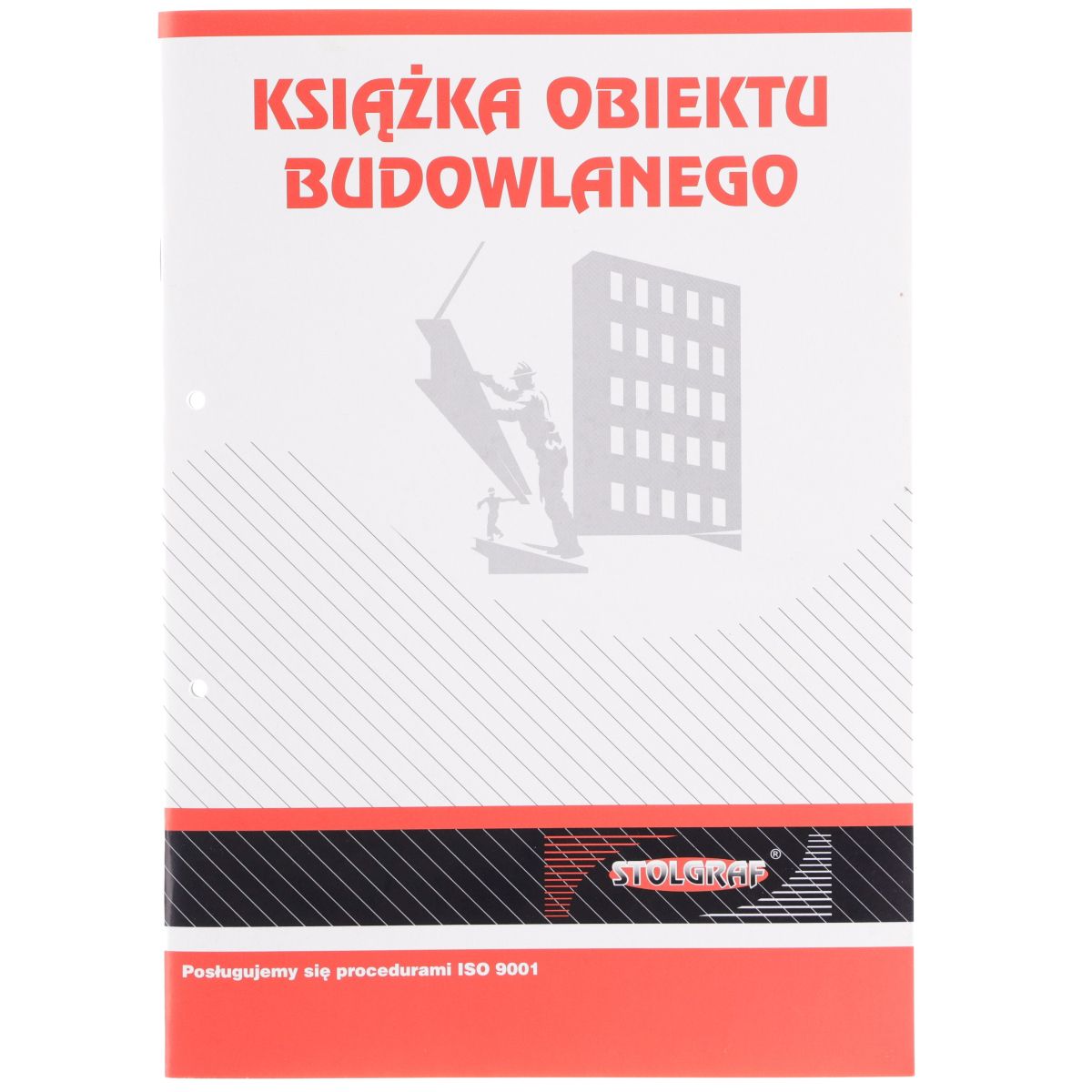 Druk offsetowy Stolgraf książka obiektu budowlanego A4 A4 38k. (P22)