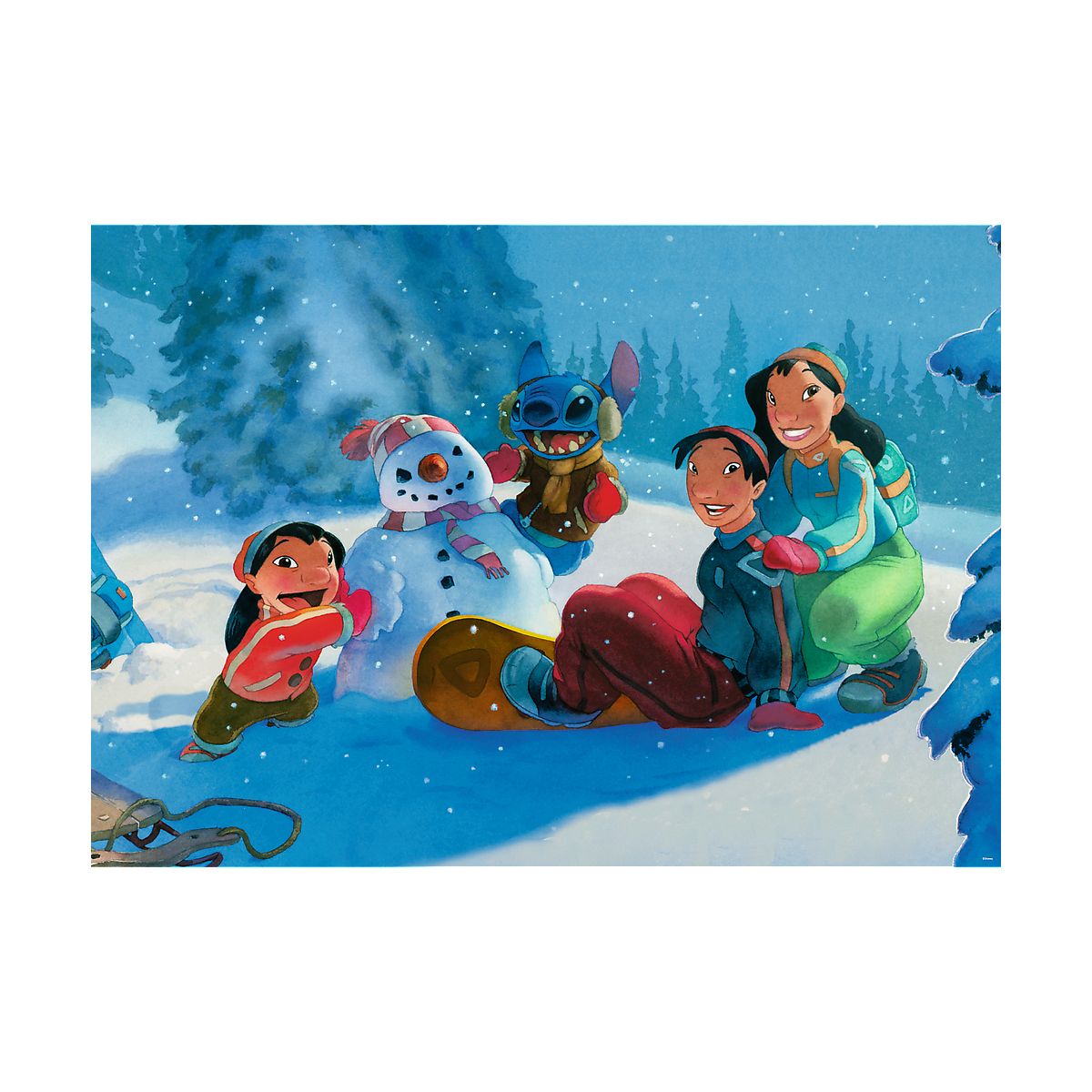 Puzzle Xmass Zimowy Stich Trefl (12100)